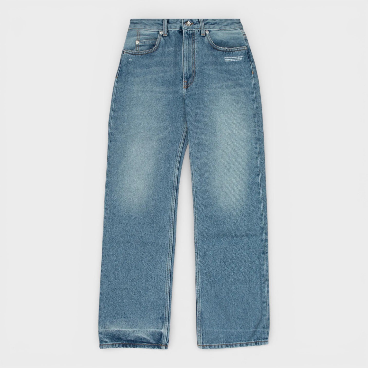 Corporate 90s Fit Jeans Blue White