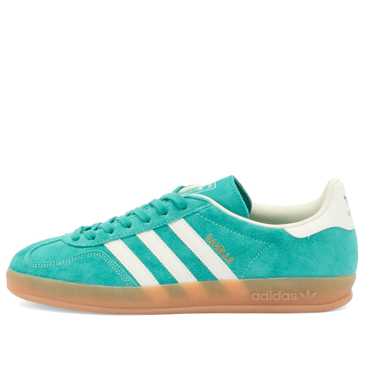Gazelle Indoor  Pure Teal Off White Gold Metallic