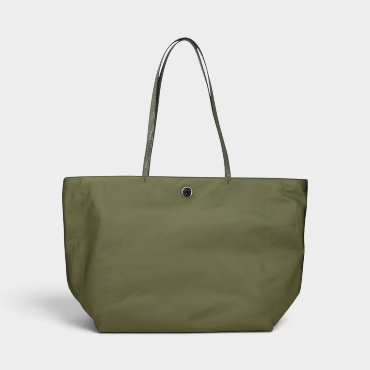 Nylon Tote Bag Khaki Green