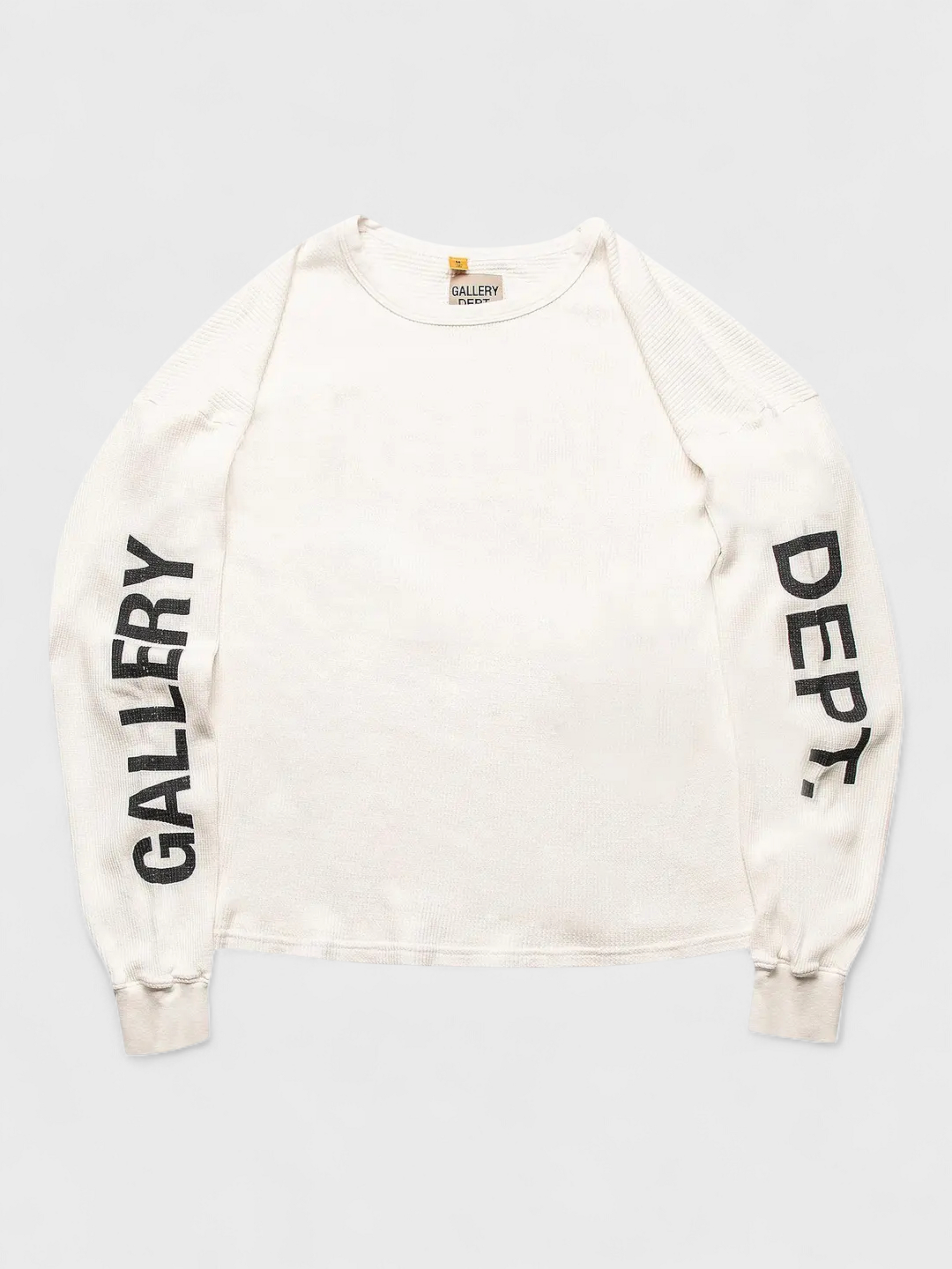 Gallery Dept. Thermal Long Sleeve T-Shirt Cream