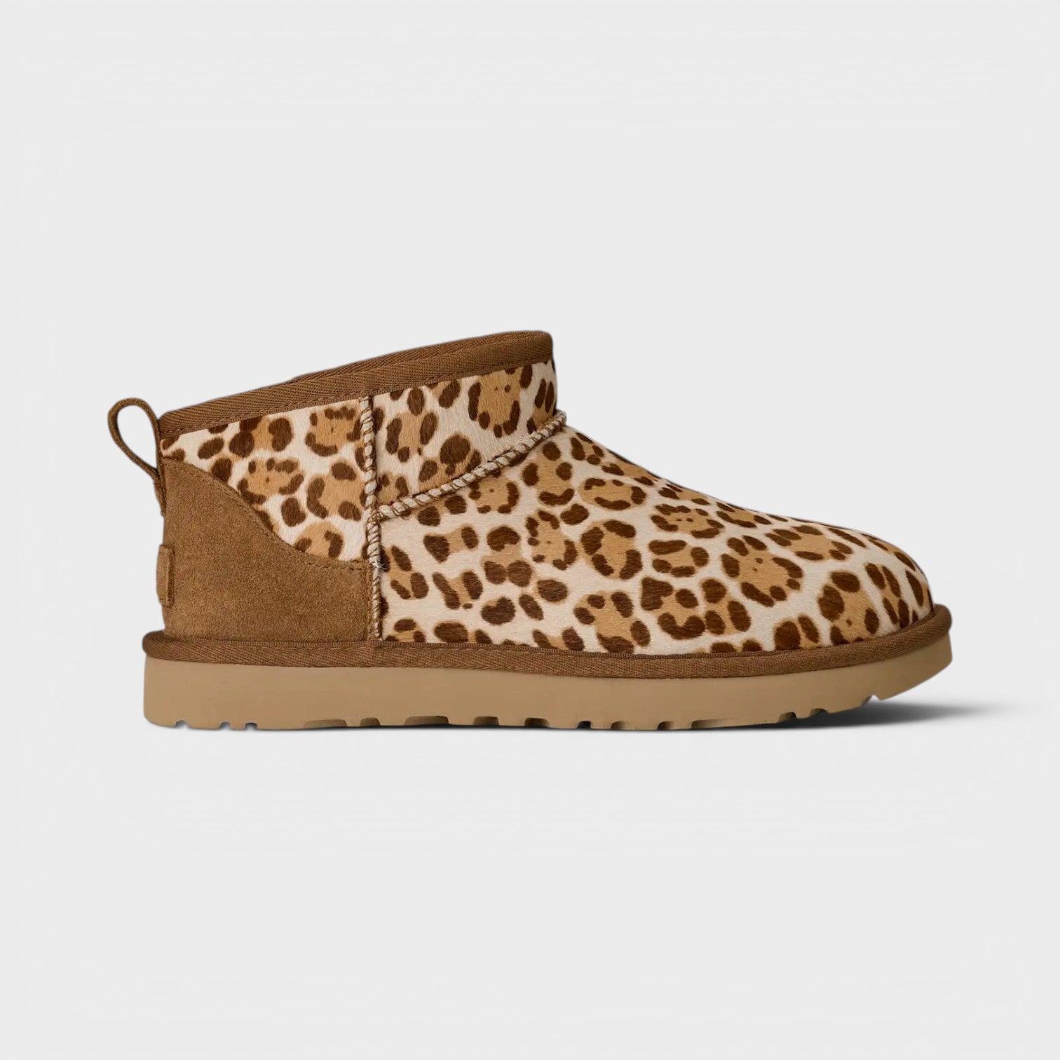 Women's Classic Ultra Mini Plains Boot Felicity Leopard Jasmine