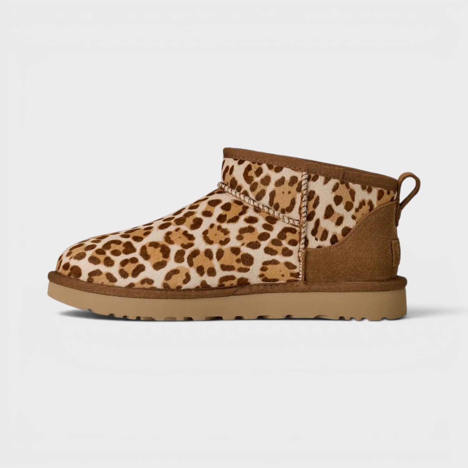 Women's Classic Ultra Mini Plains Boot Felicity Leopard Jasmine