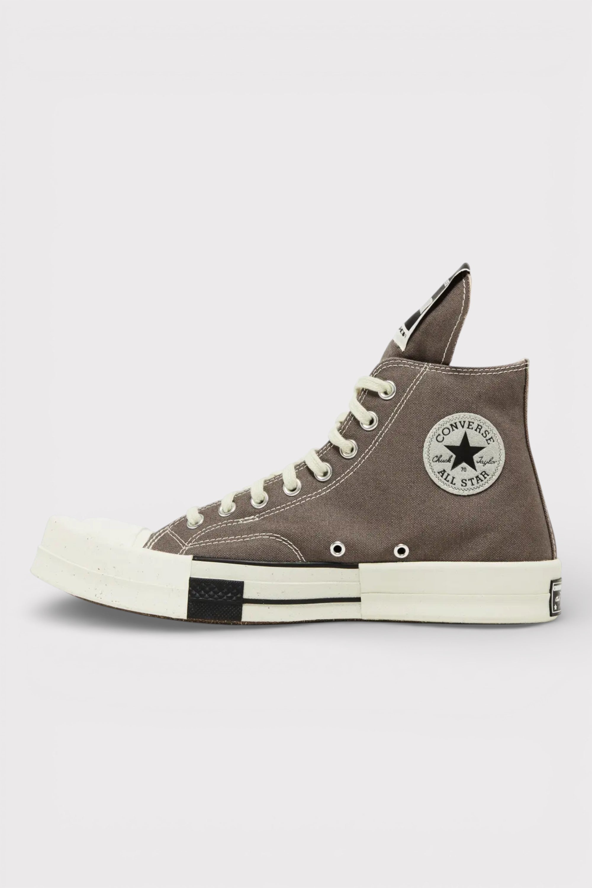 Converse TURBODRK Laceless Chuck Taylor All Star 70 Hi Rick Owens DRKSHDW Iron