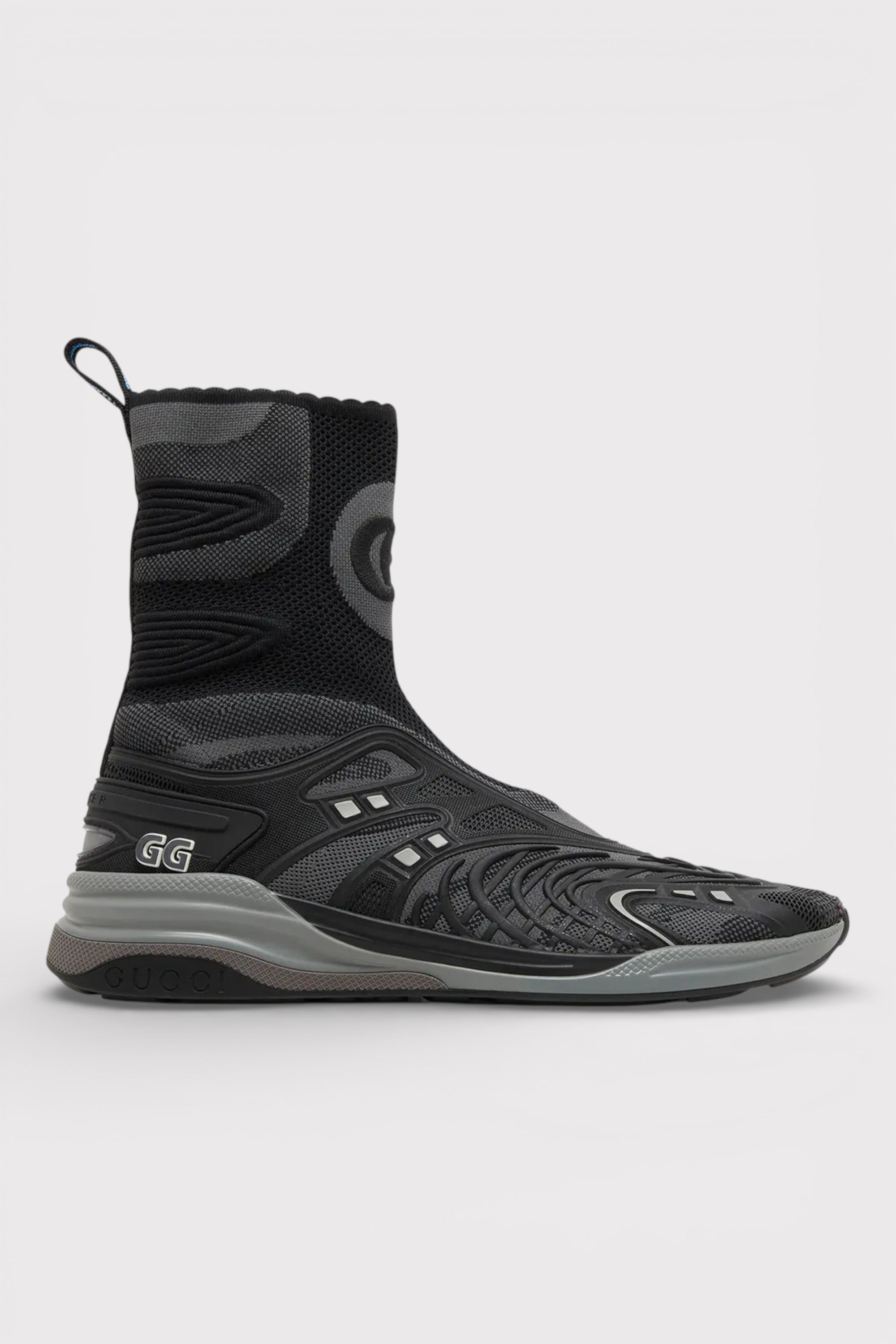 Gucci Ultrapace R Mid Black Grey