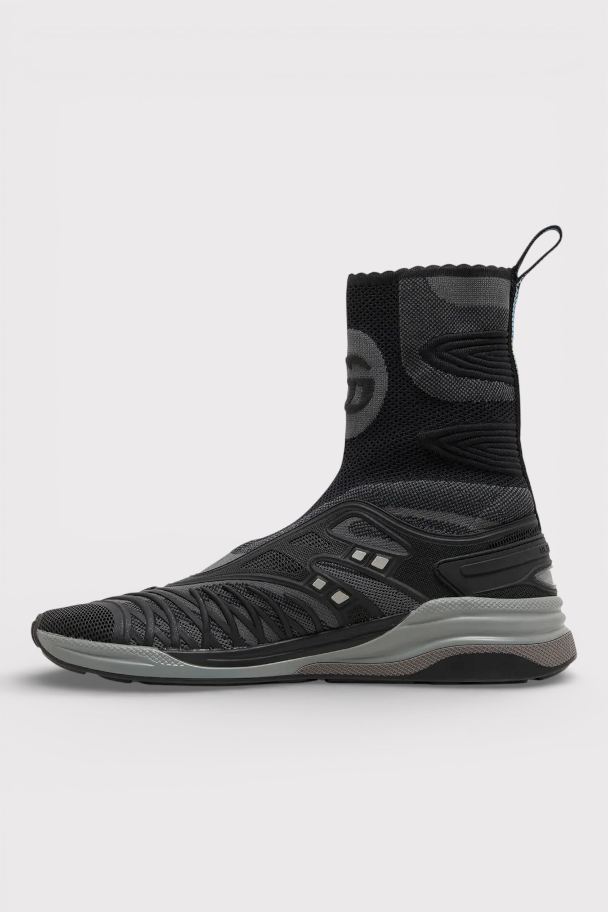 Gucci Ultrapace R Mid Black Grey