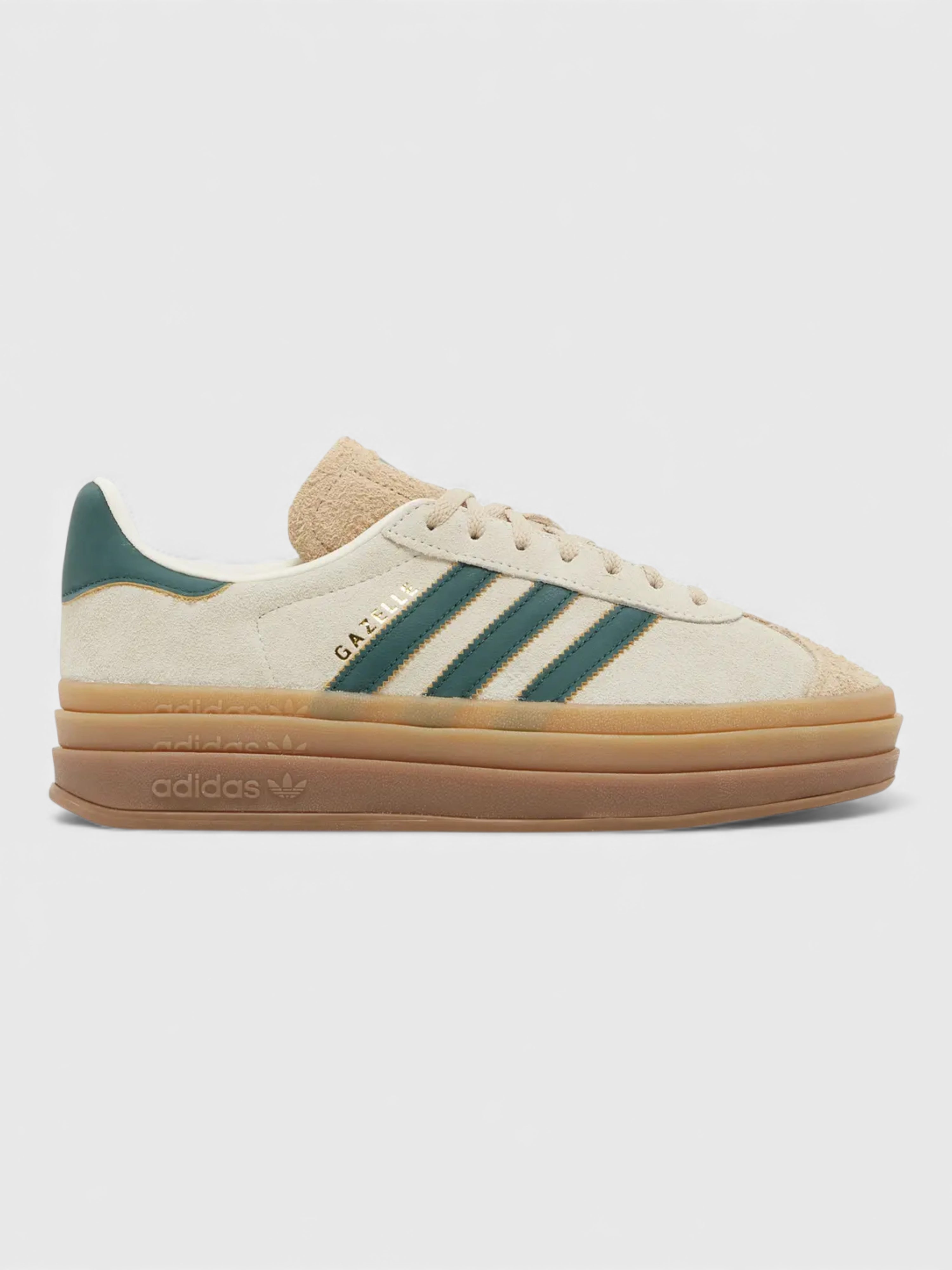Adidas Gazelle Bold Cream Collegiate Green