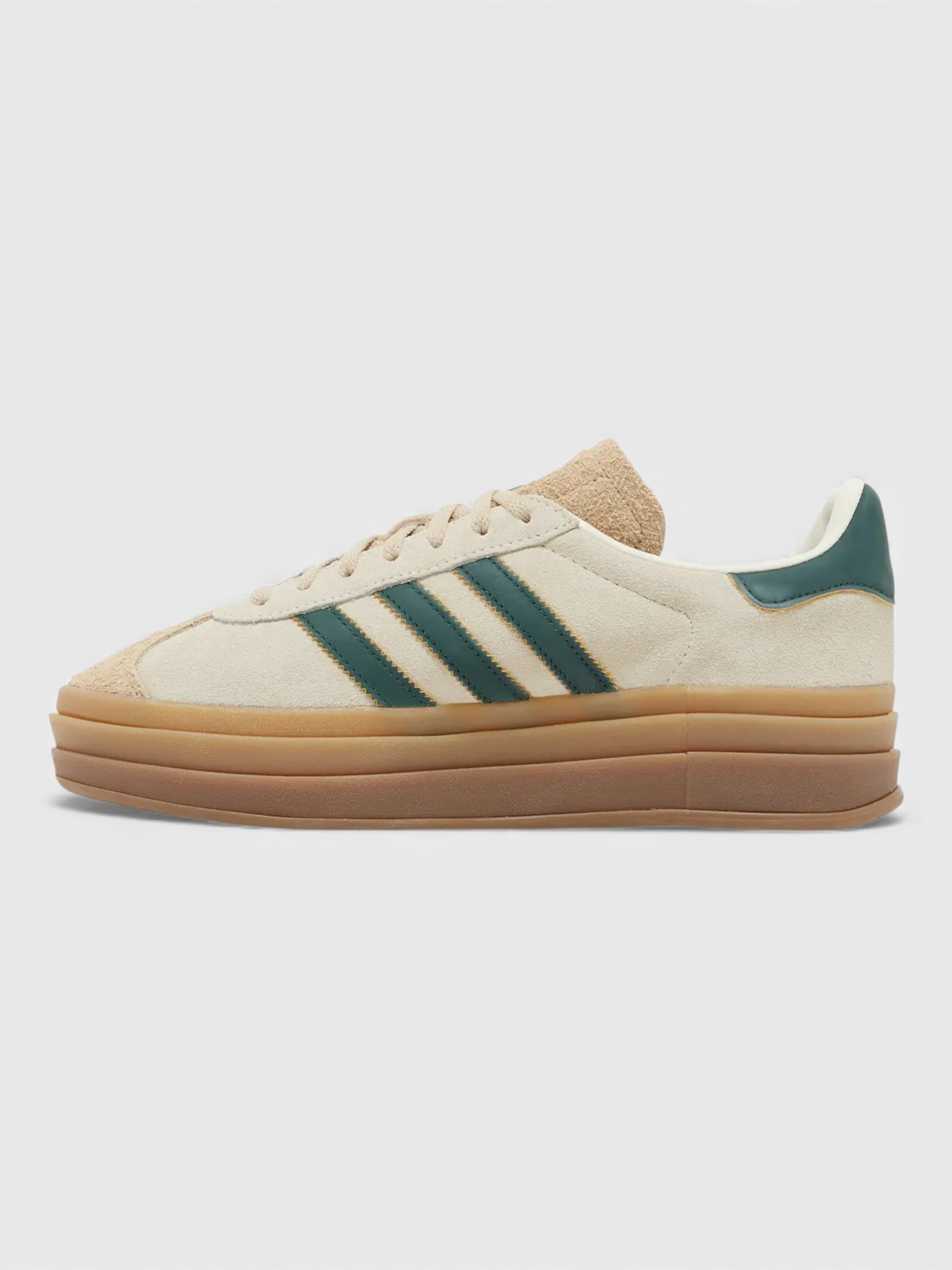 Adidas Gazelle Bold Cream Collegiate Green