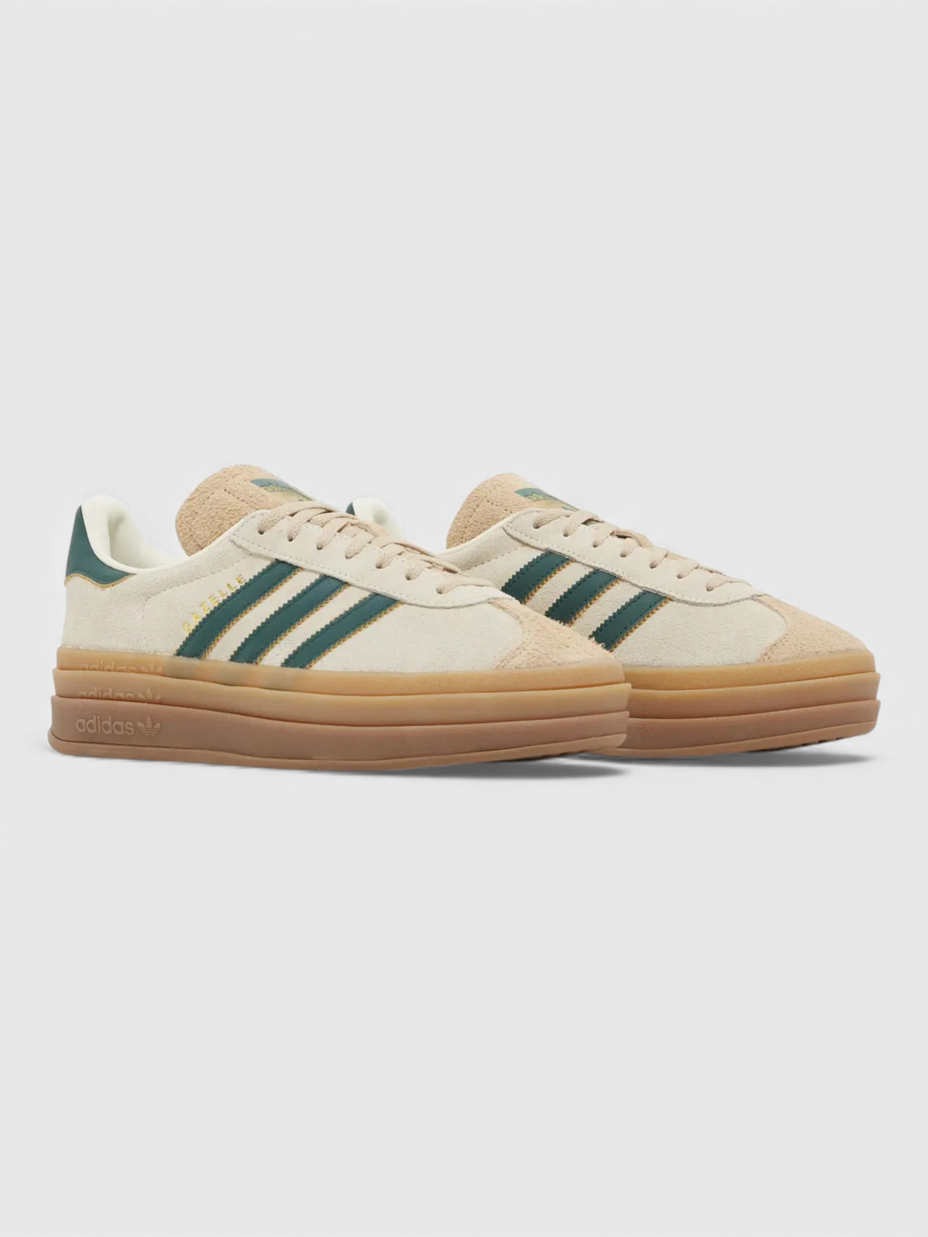Adidas Gazelle Bold Cream Collegiate Green