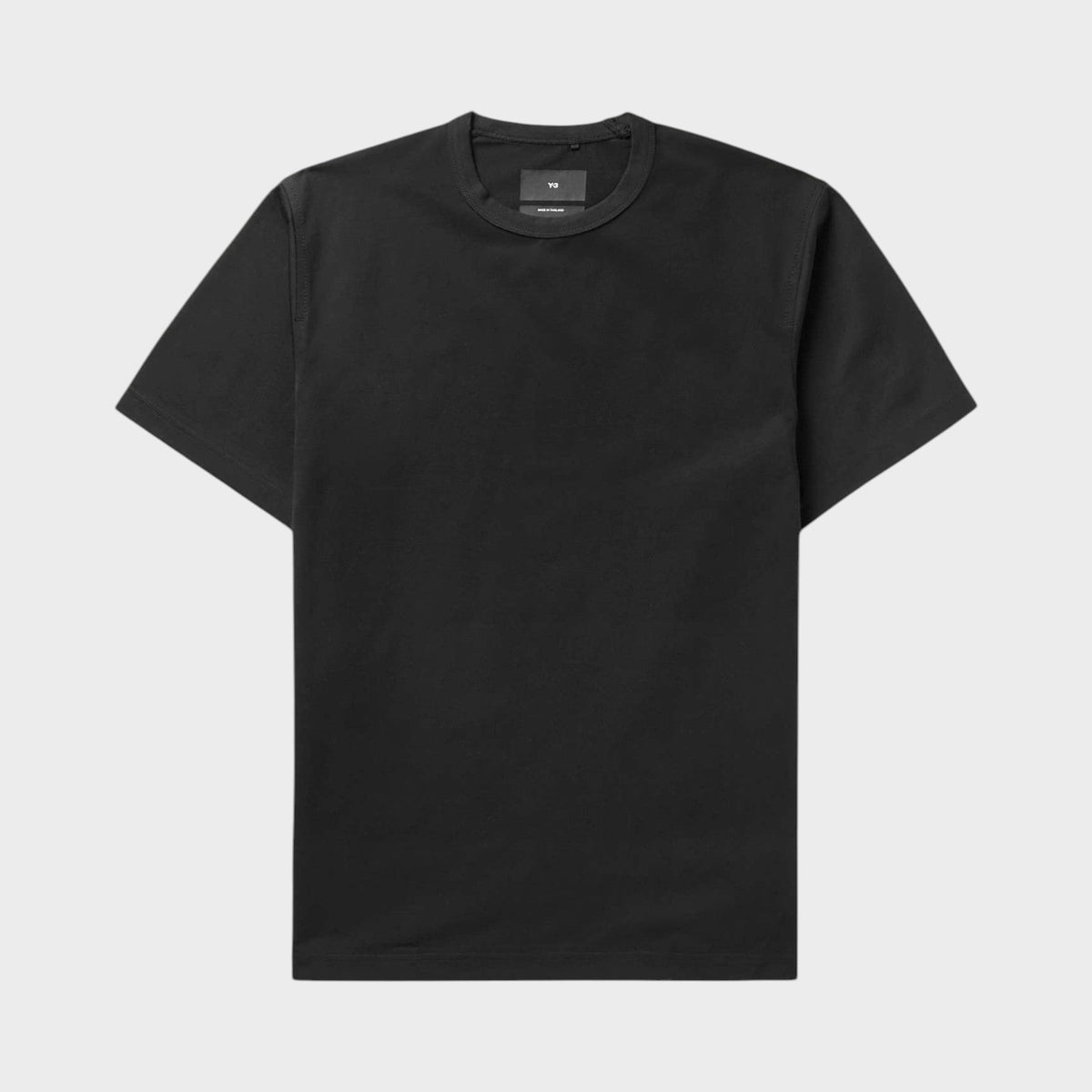 Adidas Y-3 Premium Cotton Blend Jersey T-Shirt Black