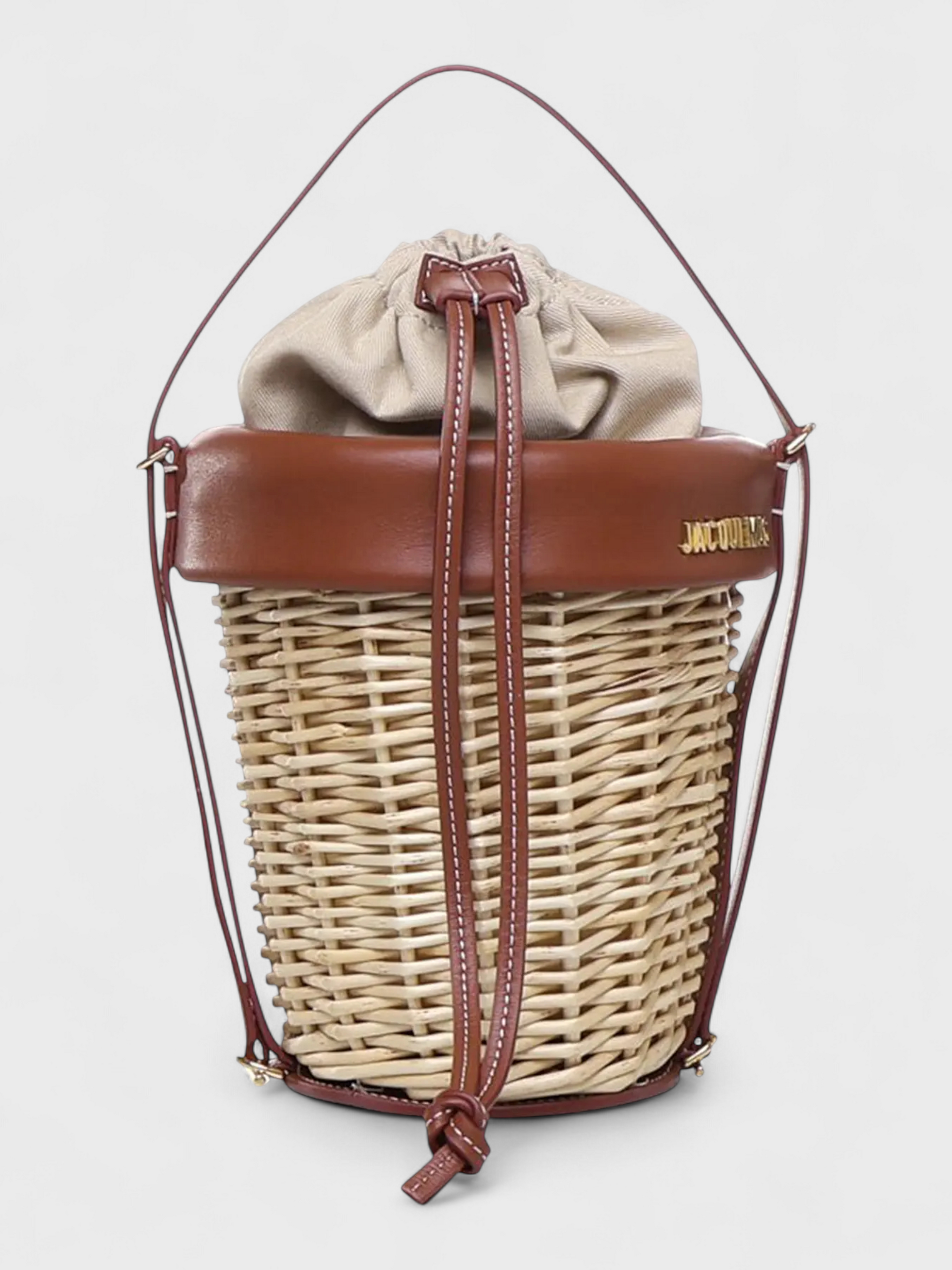 Jacquemus Le Panier Seau Brown