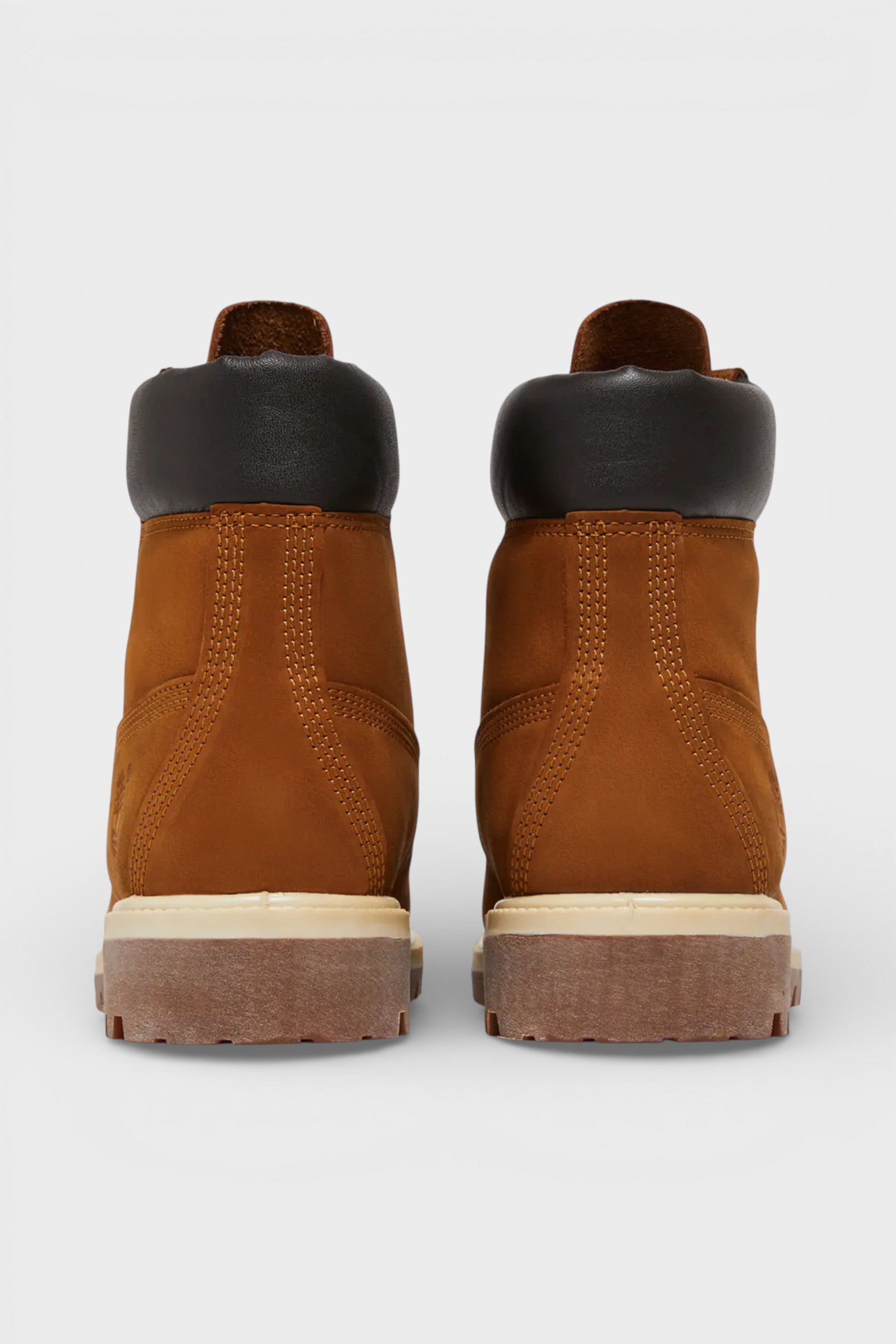 Timberland Premium Lace Up Dark Wheat Nubuck