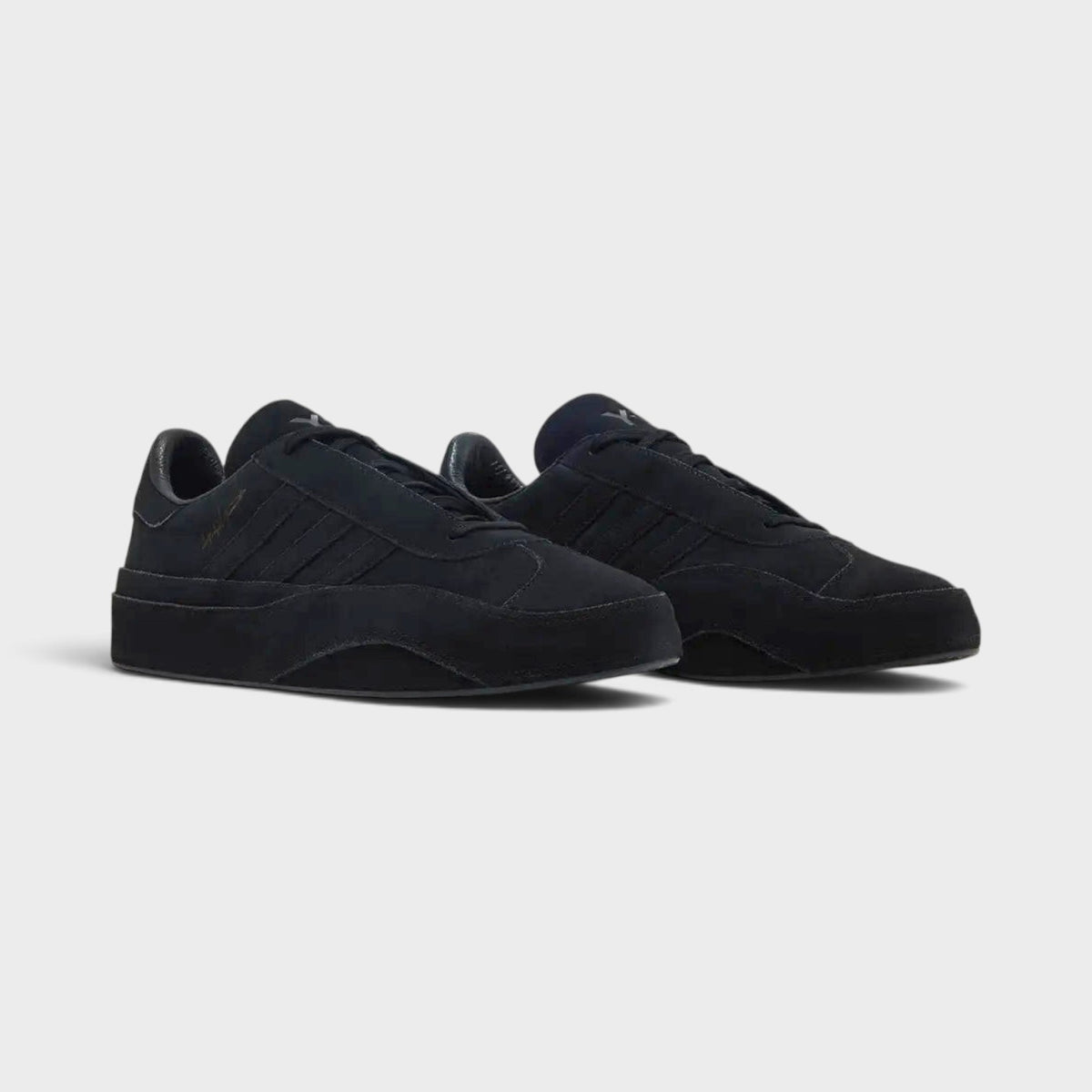 Adidas Y-3 Gazelle Trainers Triple Black