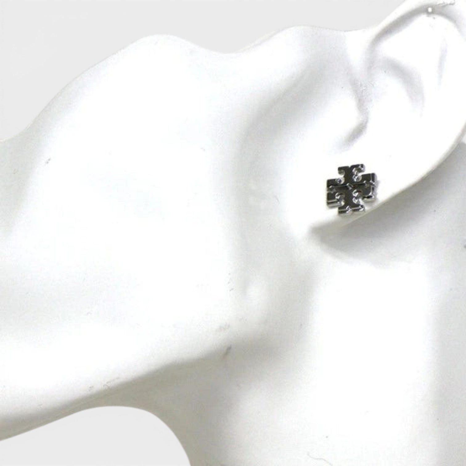 Signature Silver Earrings | Tory Burch