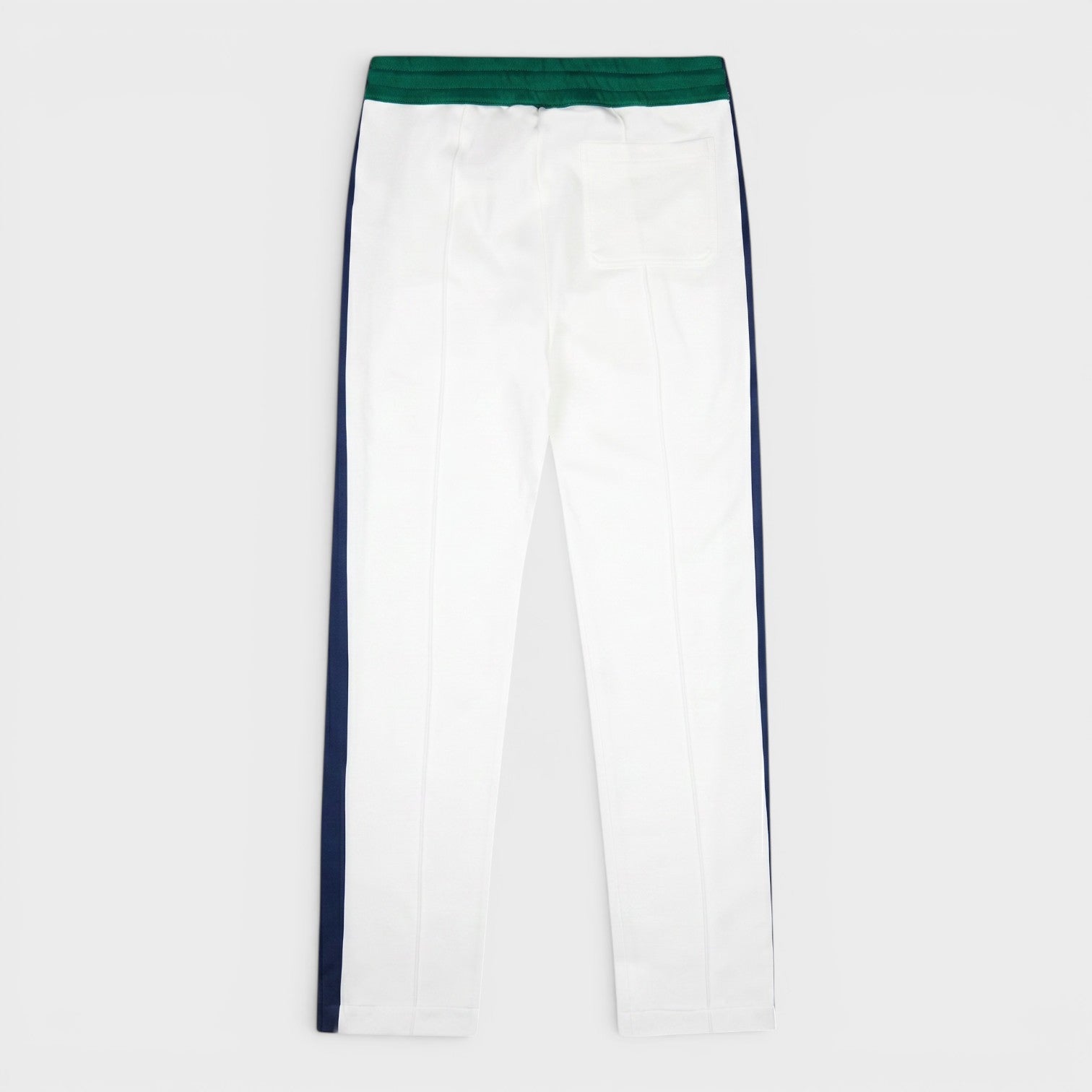 Colourblock Pintuck Jogger Green Navy White