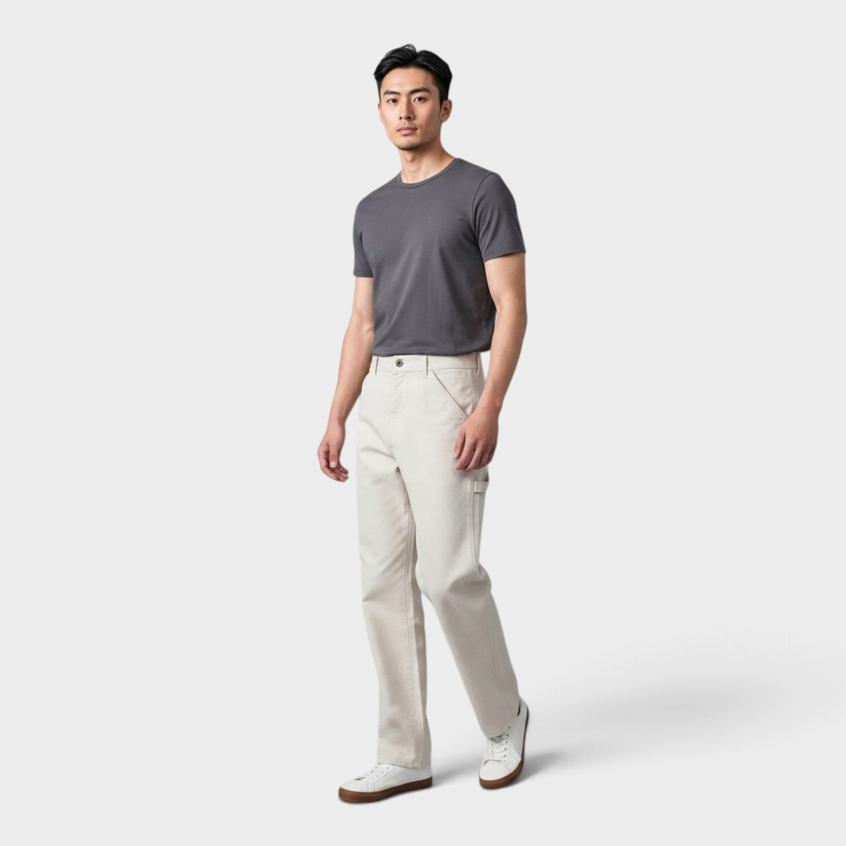 5 Pocket Jeans Ecru