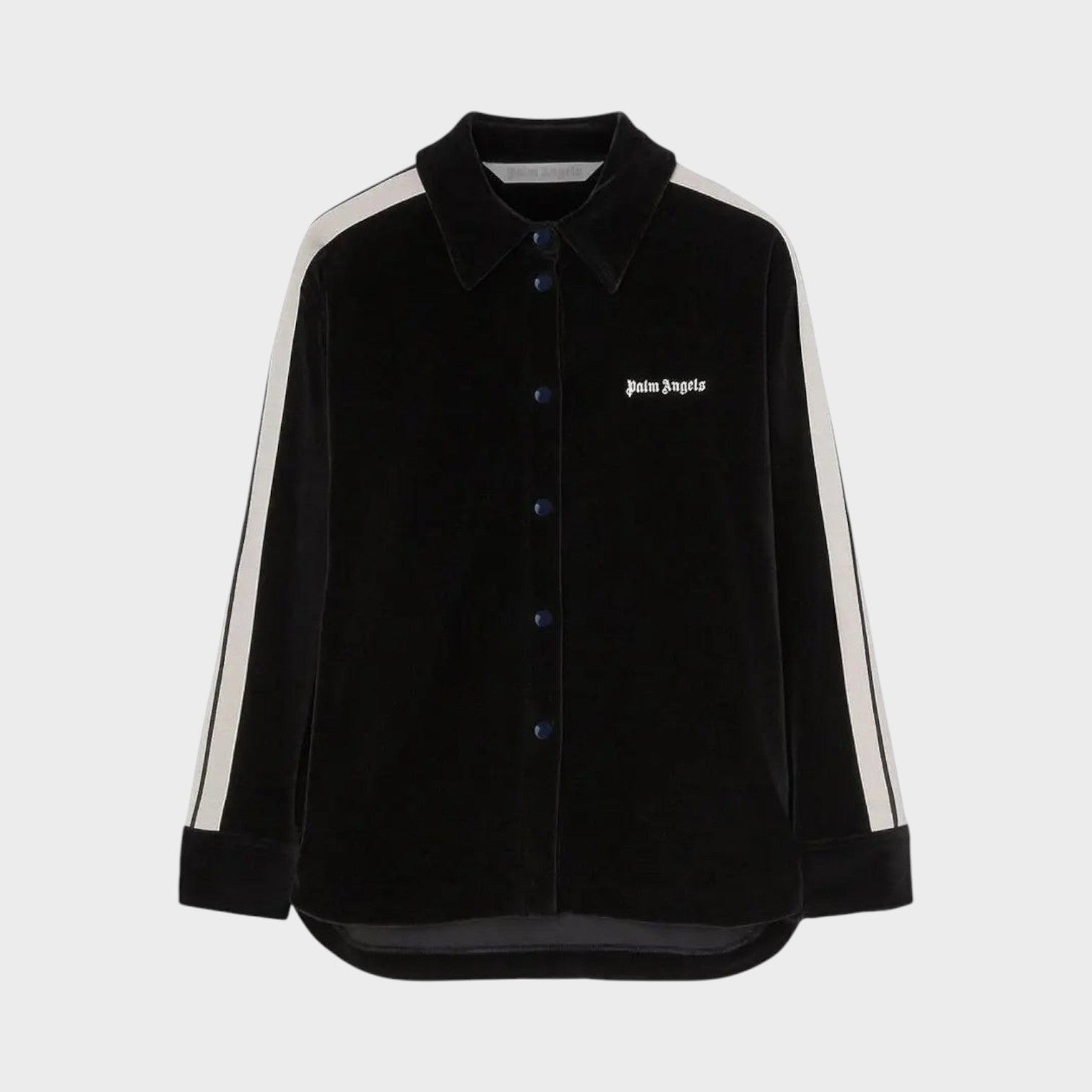 Classic Velvet Track Jacket Black