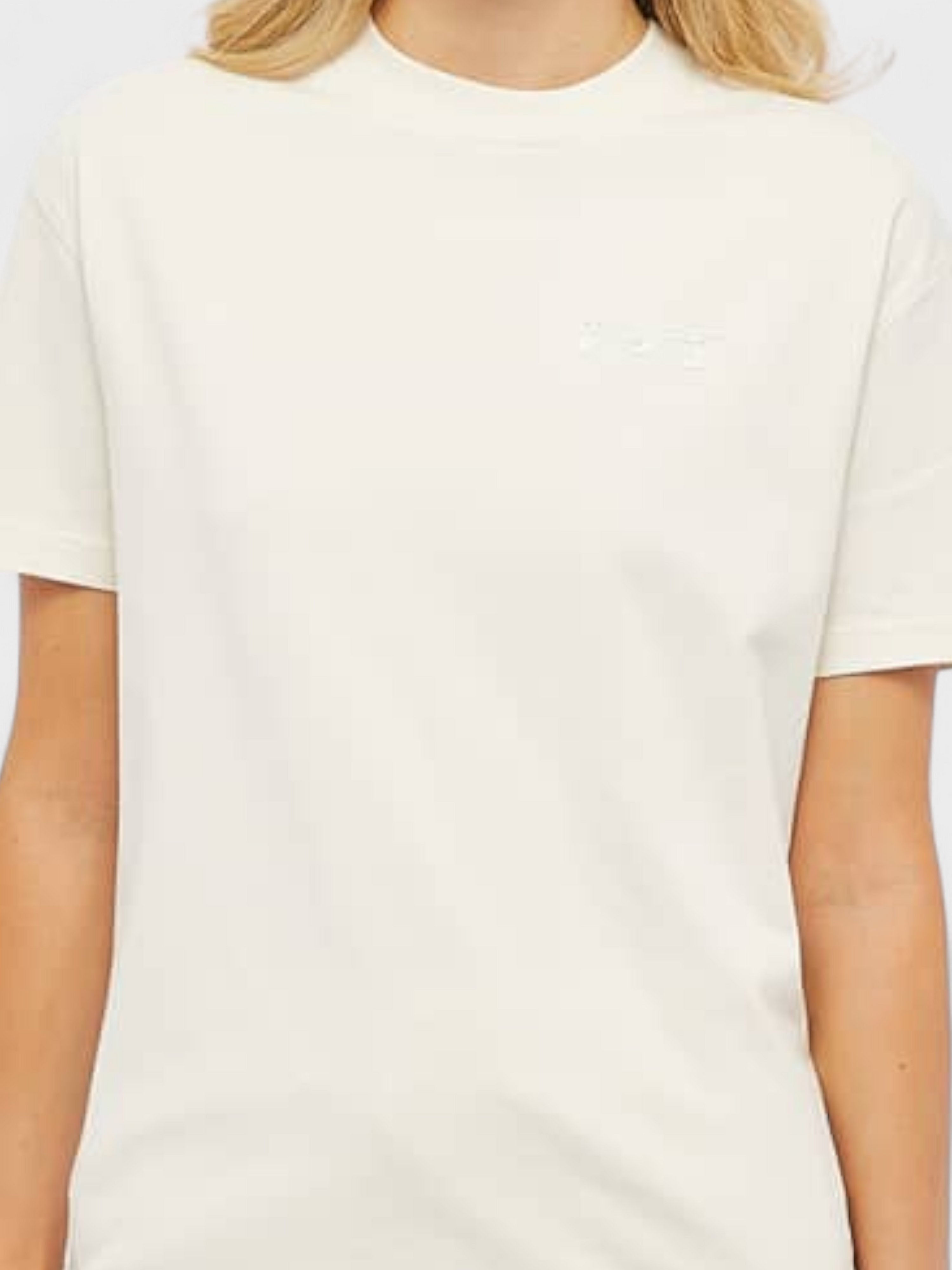 Off-White Casual Logo T-Shirt Beige