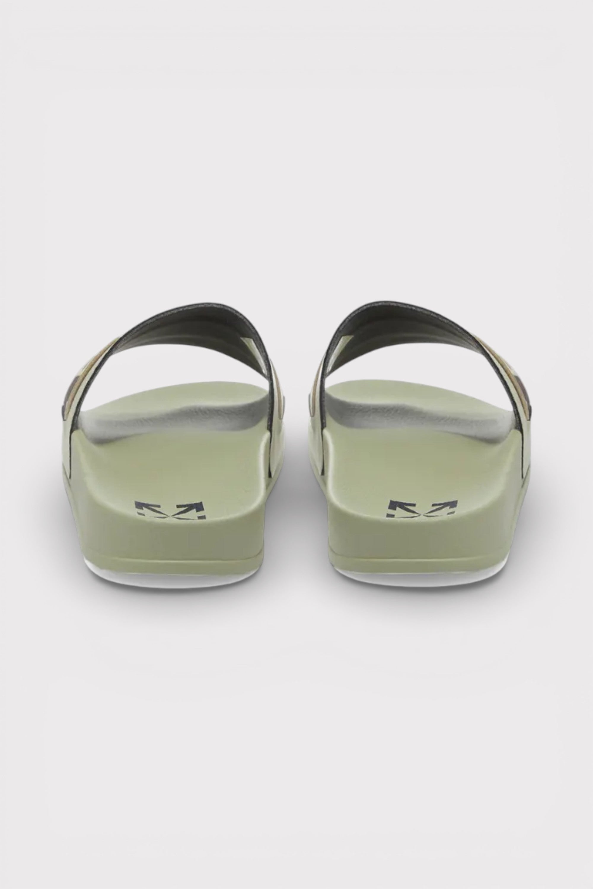 Off-White Industrial Belt Slider Mud Black