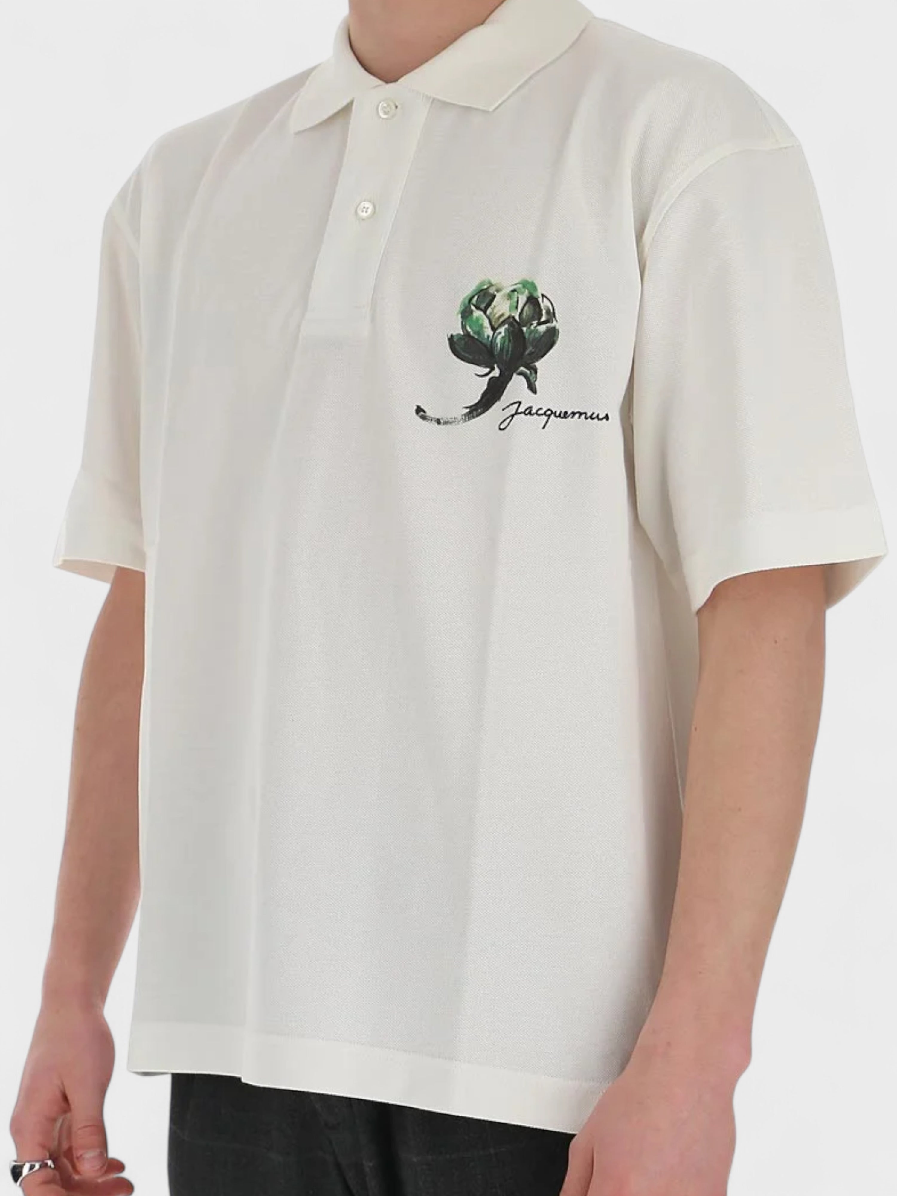 Jacquemus Le Polo Mala White