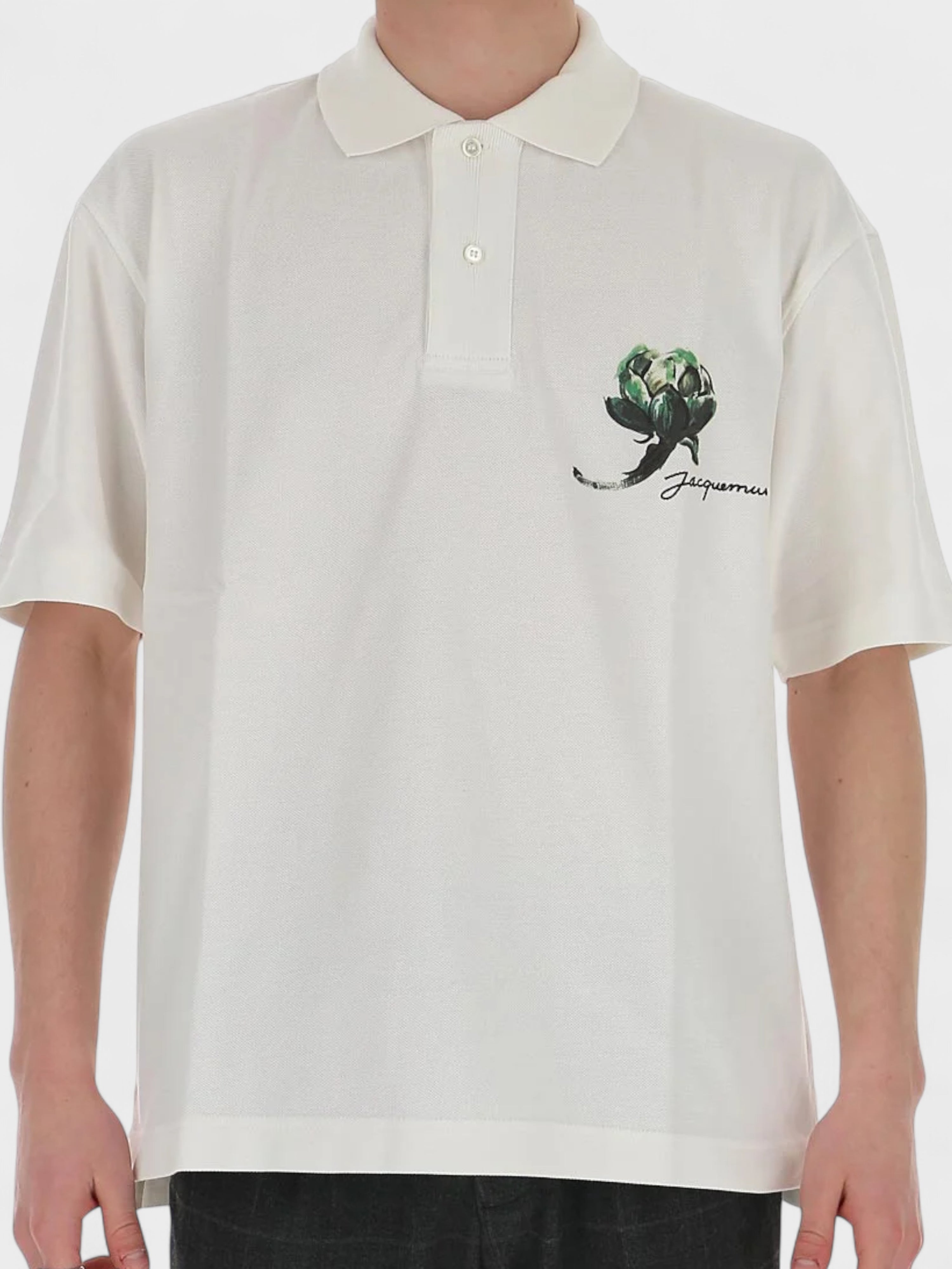 Jacquemus Le Polo Mala White