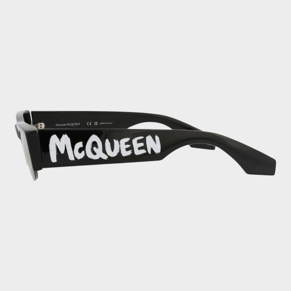 Square Sunglasses Black White