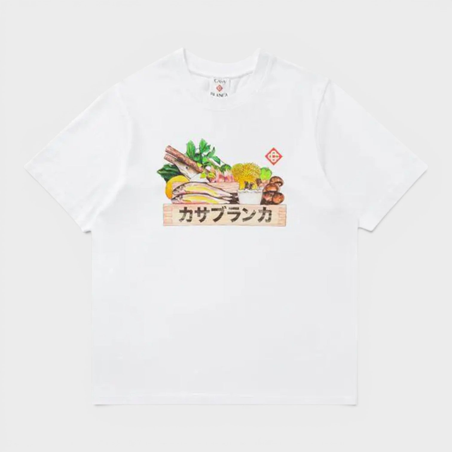 Ingredients Printed T-Shirt White