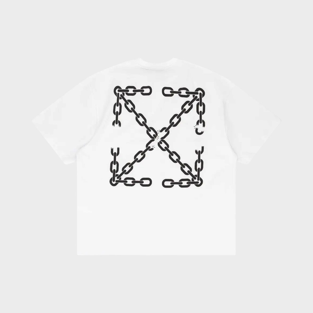 Chain Arrow Skate Short-Sleeve Tee White