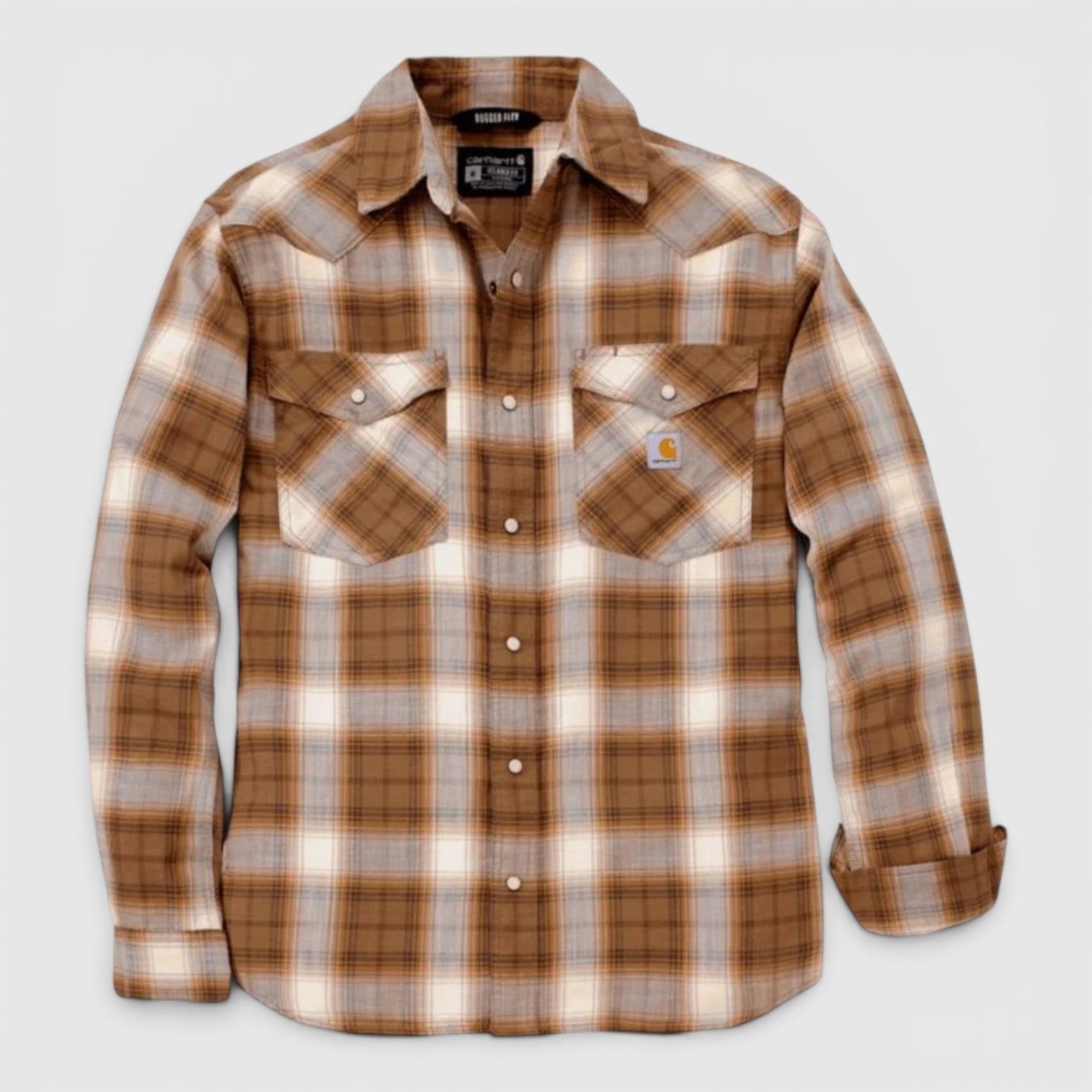 Montana Long-Sleeve Snap-Front Plaid Shirt
