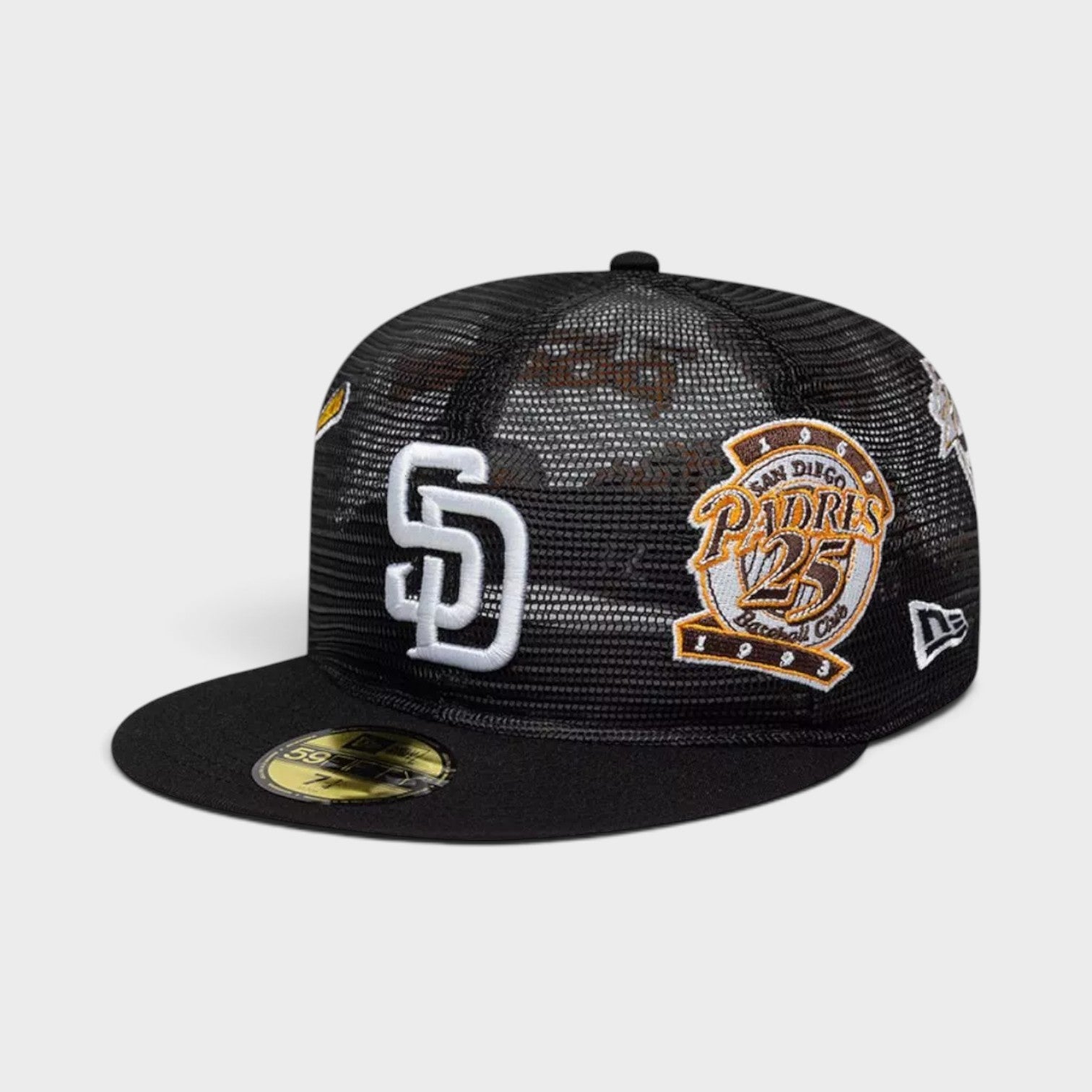 San Diego Padres MLB 59FIFTY Cap Black