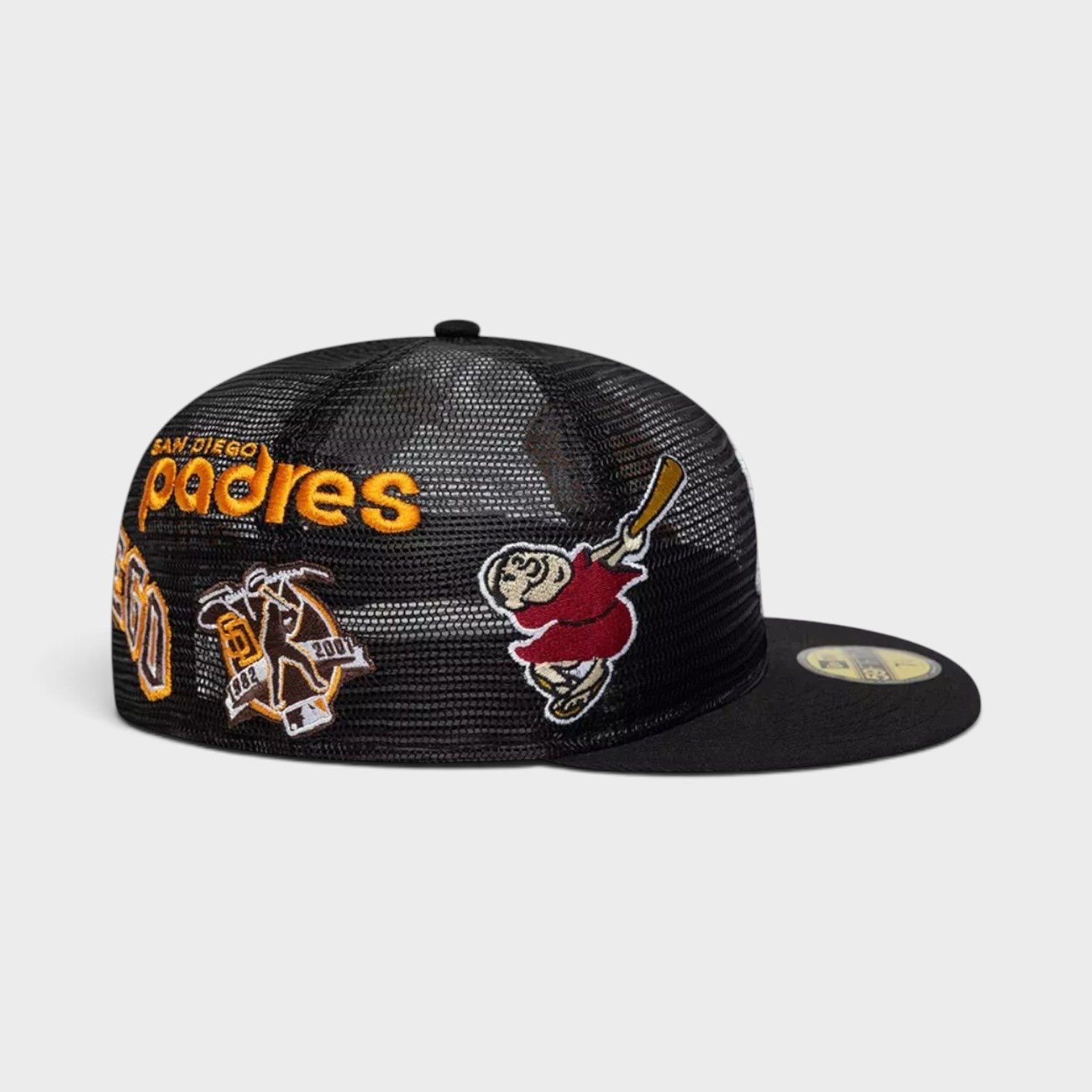 San Diego Padres MLB 59FIFTY Cap Black