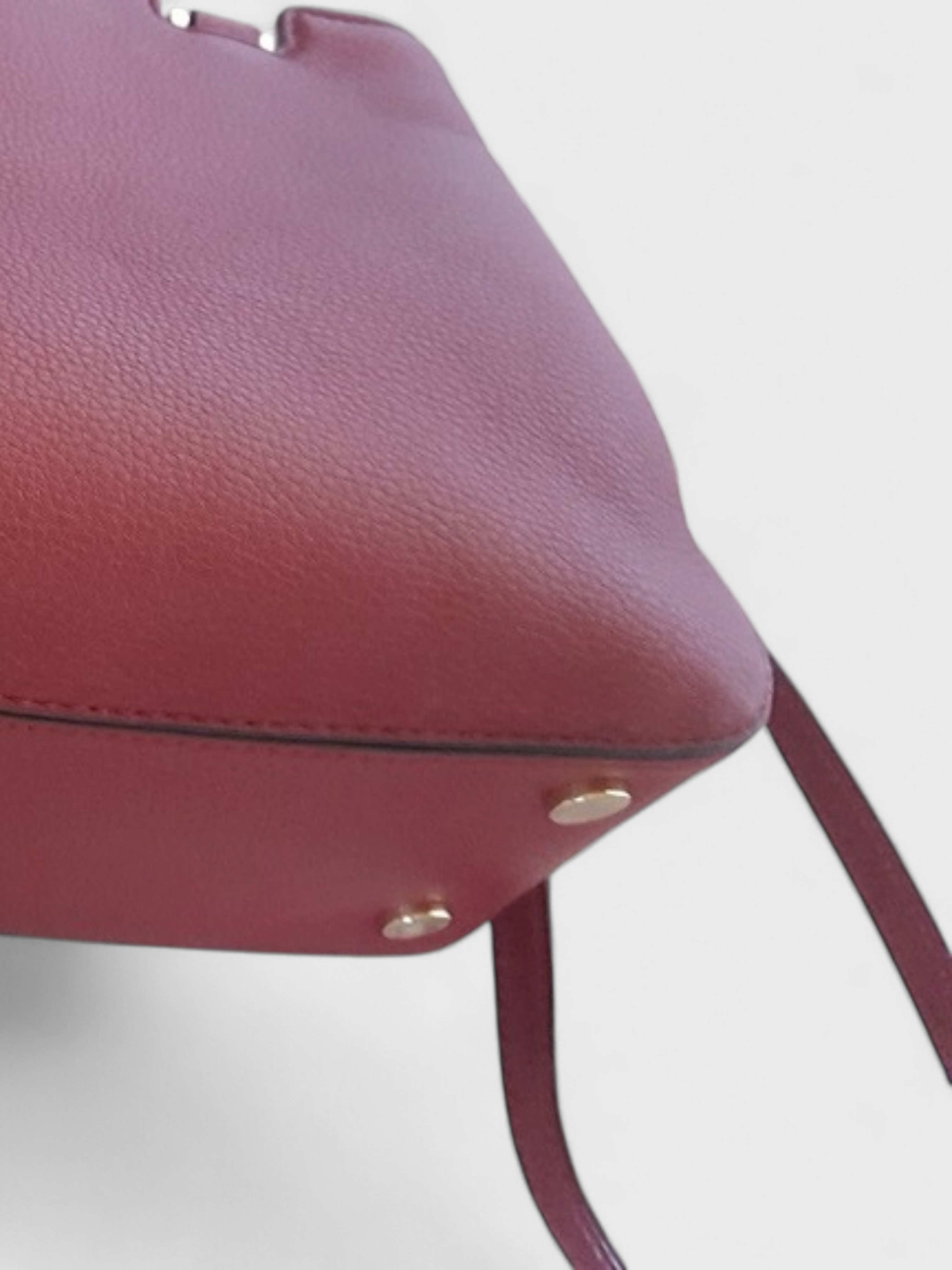 Michael Kors Anabelle Leather Bag Cherry Red