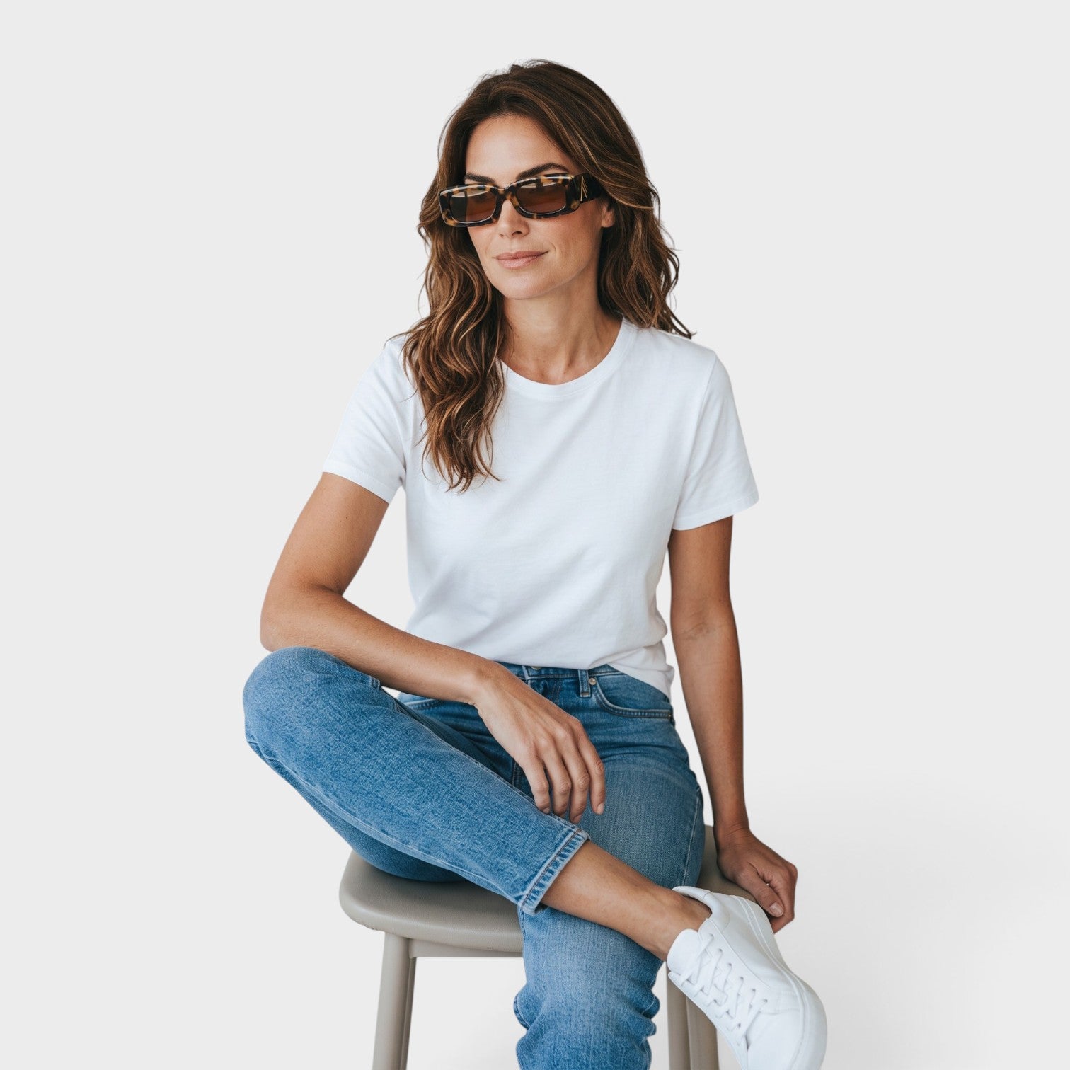 Linda Farrow Tortoiseshell Patterned Sunglasses Havana Brown
