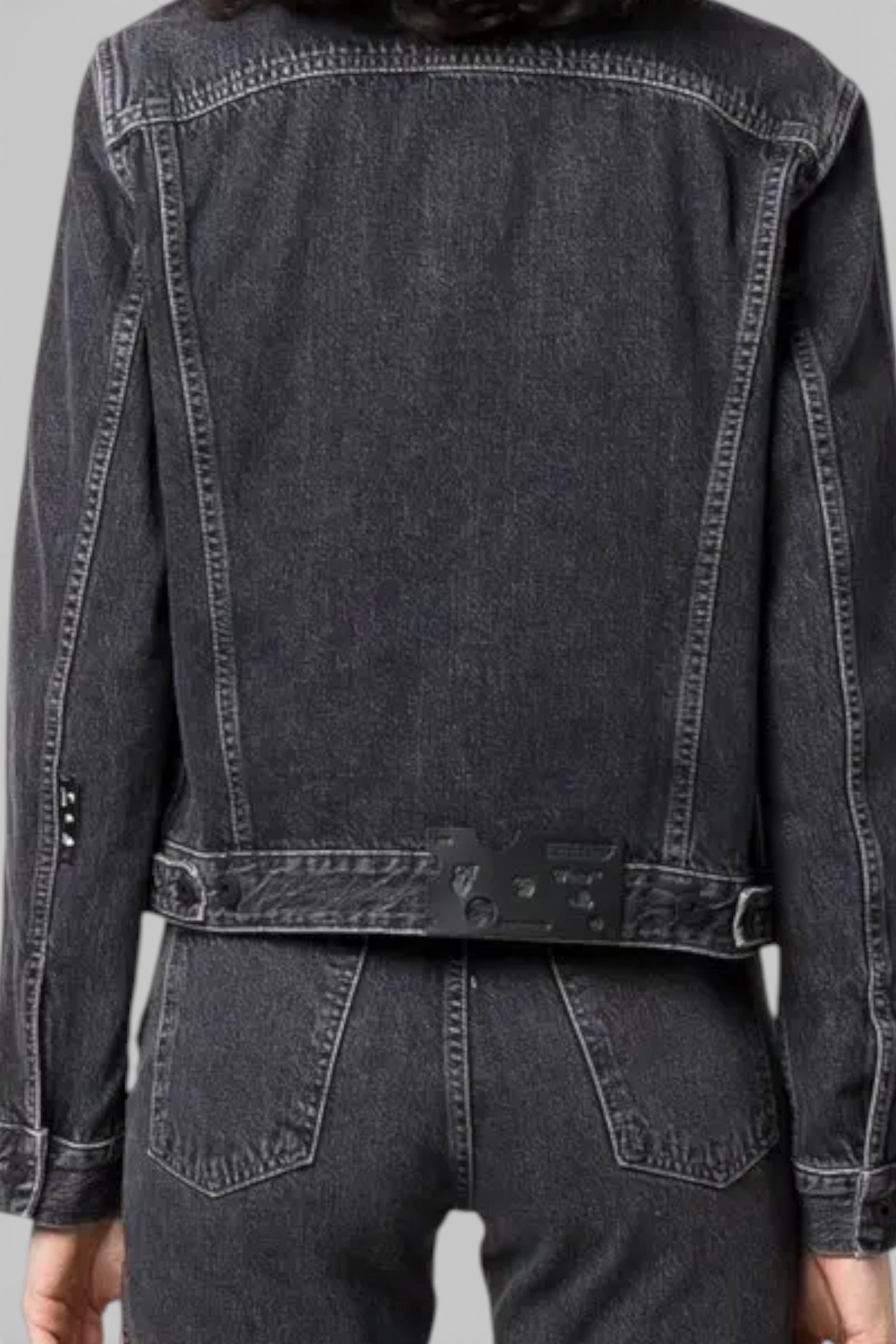 Off-White Meteor Regular Jacket Dark Grey