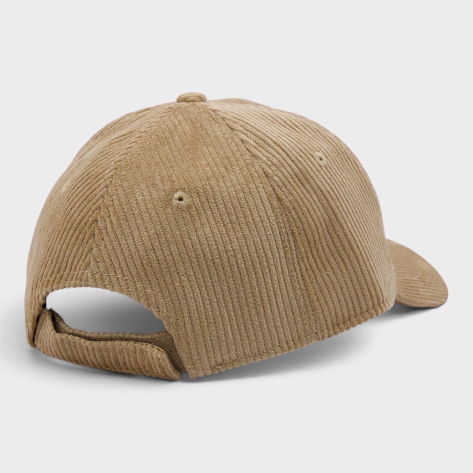 Logo Corduroy Cap Beige