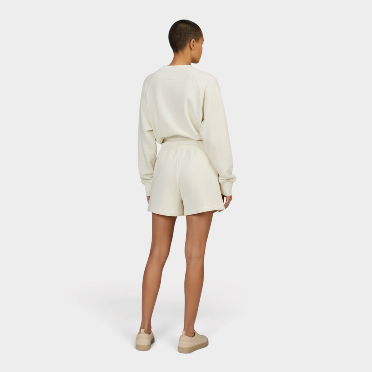 Adidas True Casuals Terry Short Almond Milk