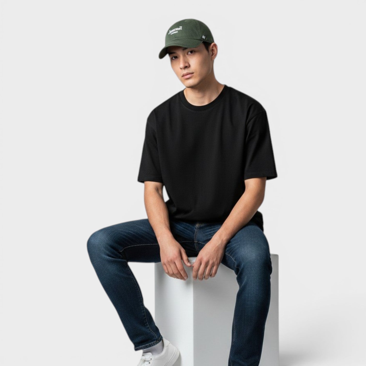 Arsenal 47 Script Cap Moss Green