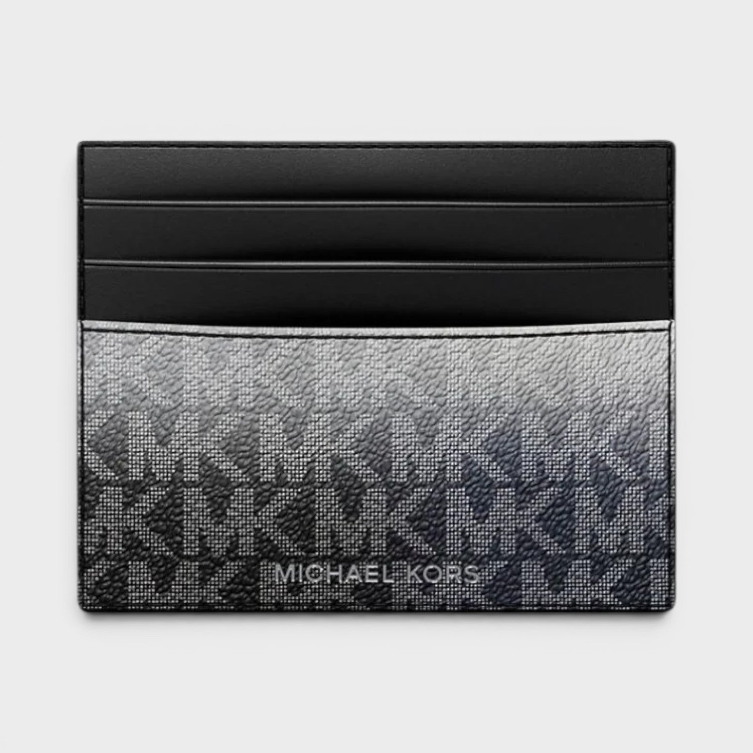 Logo Tall Card Case Cooper Black Multi