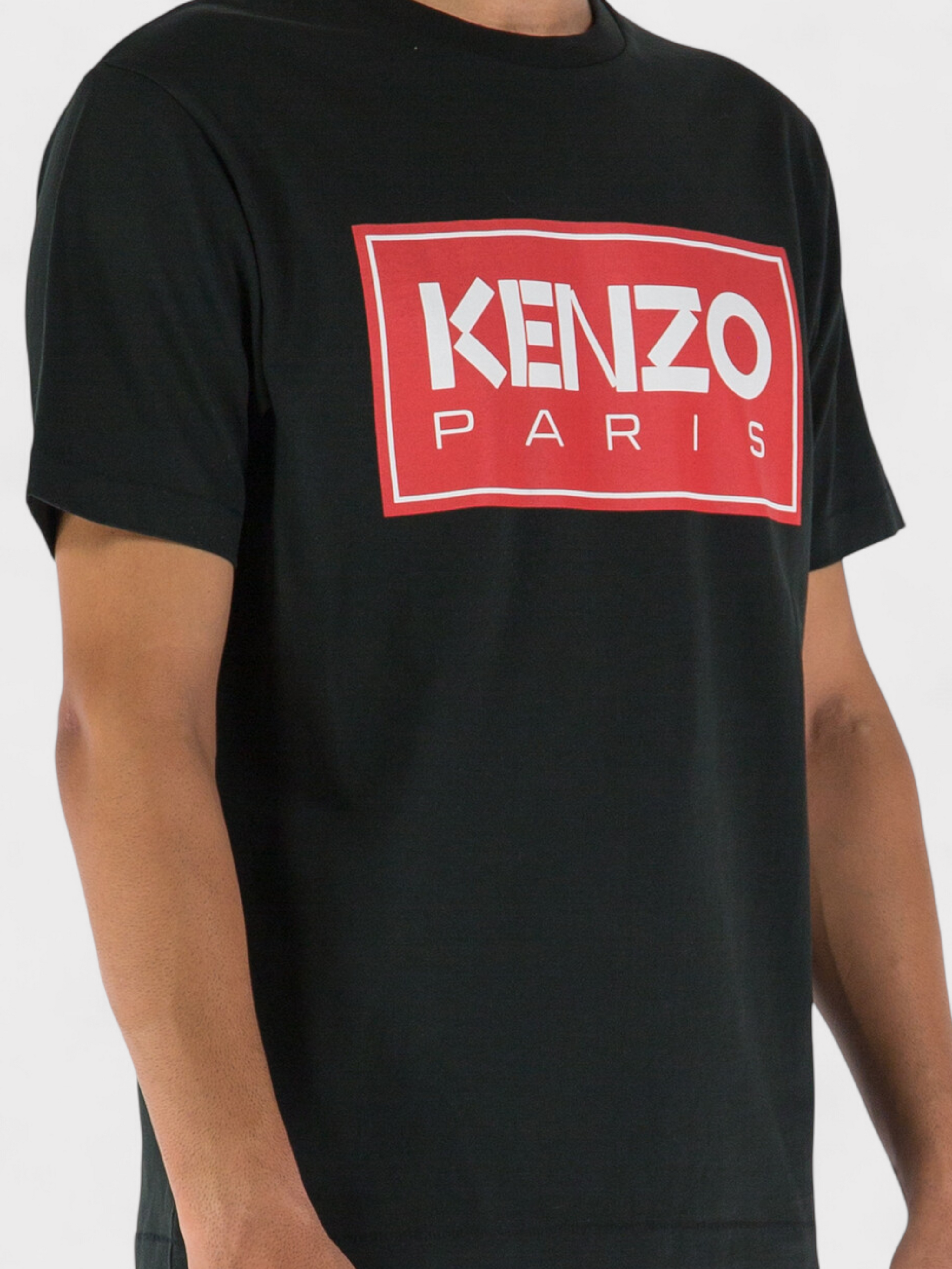Kenzo Paris Classic Logo T-Shirt Black Red