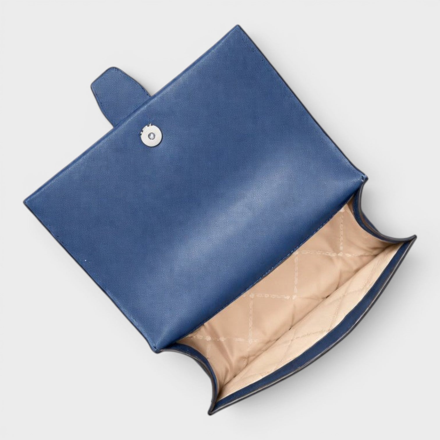 Greenwich Small Logo Jacquard Denim Crossbody Bag Navy