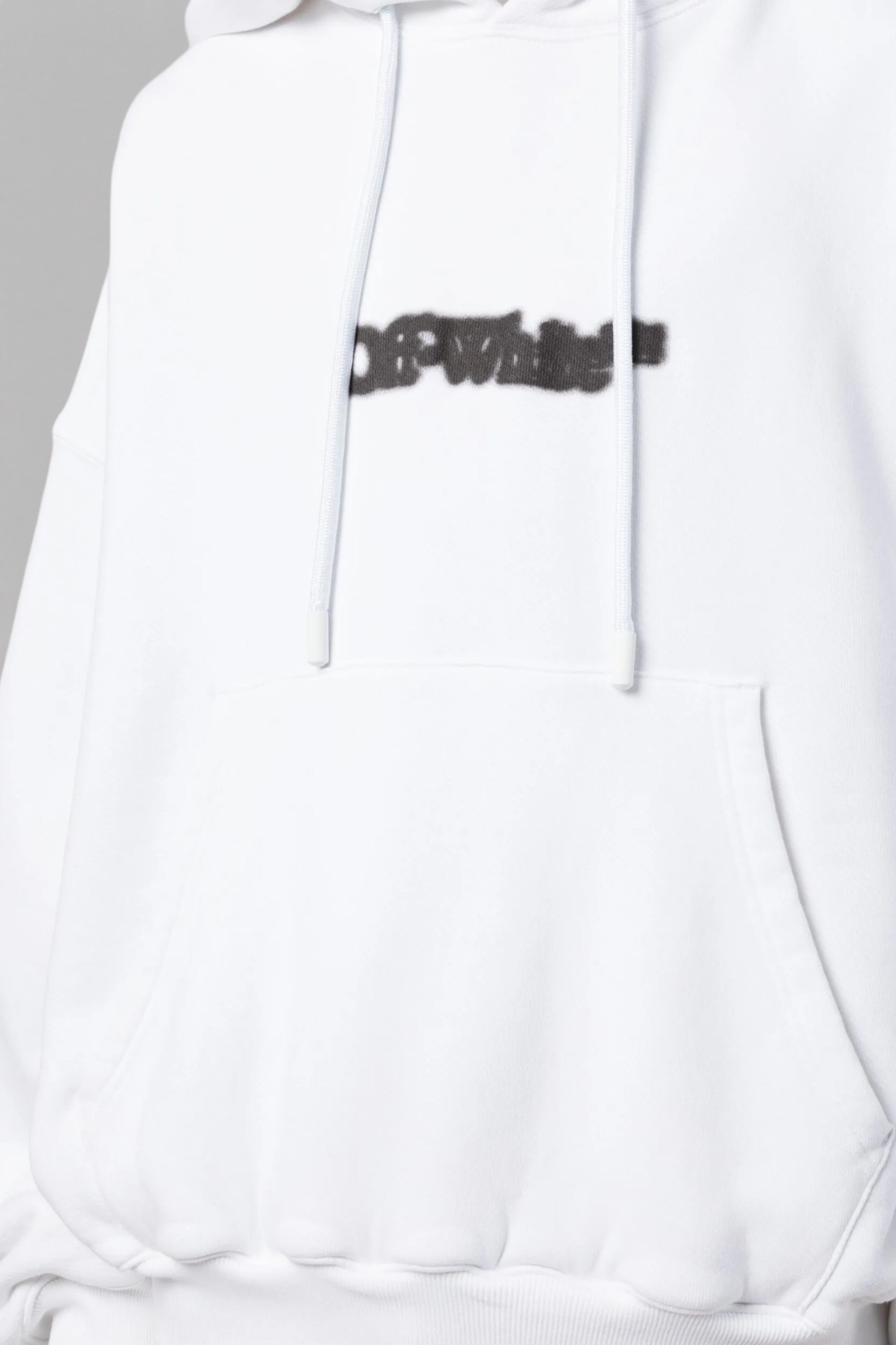 Off-White Blurr Book Over Hoodie White