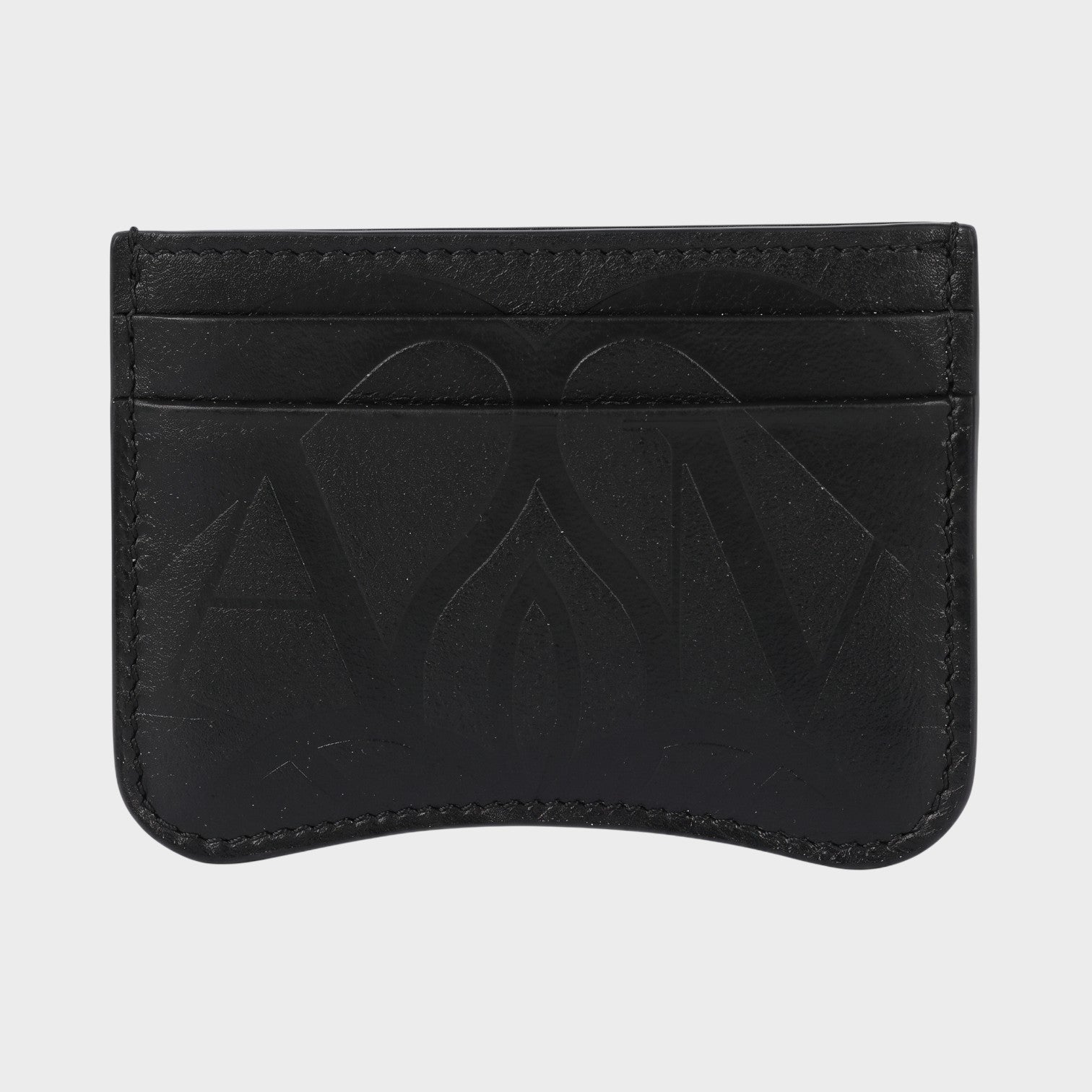 Logo Card Holder Black