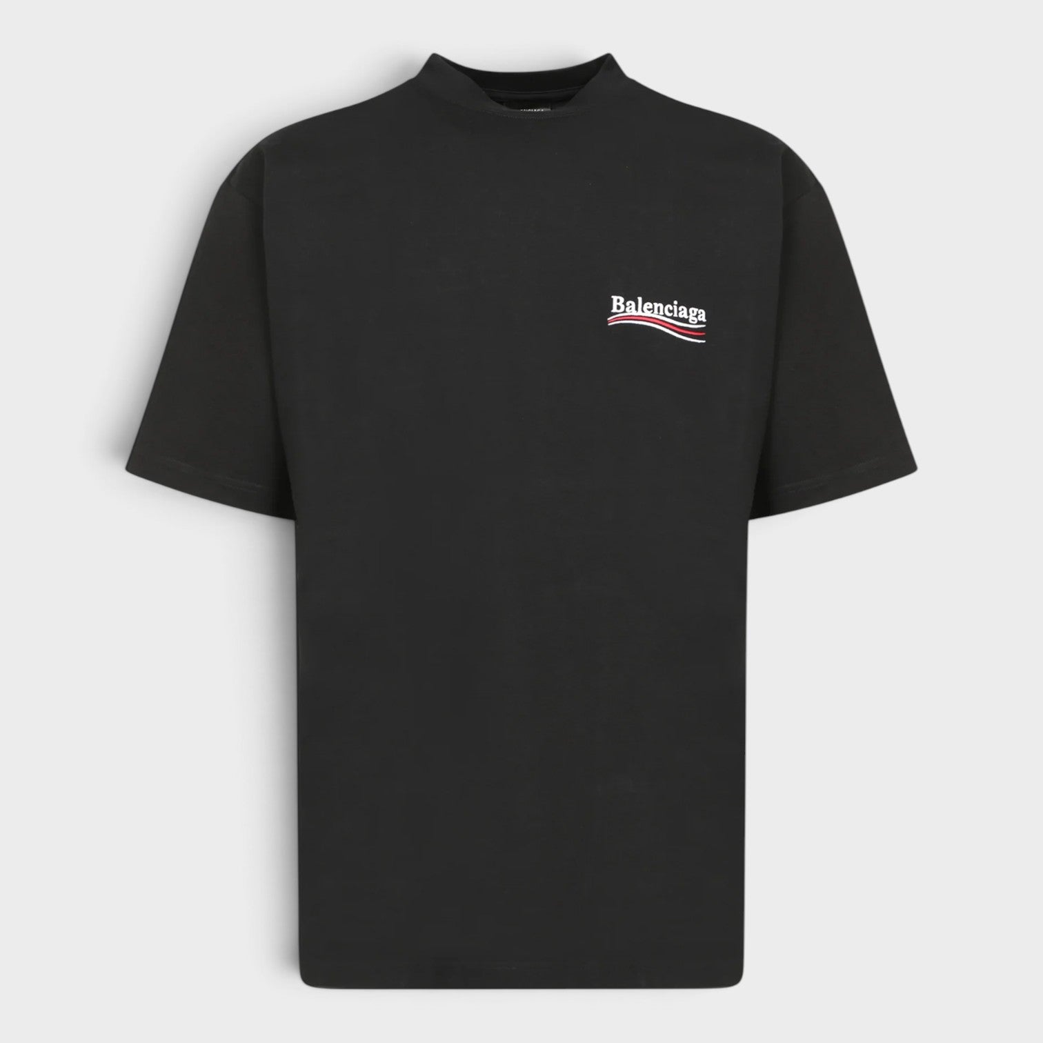 Logo Political Campaign T-Shirt Black