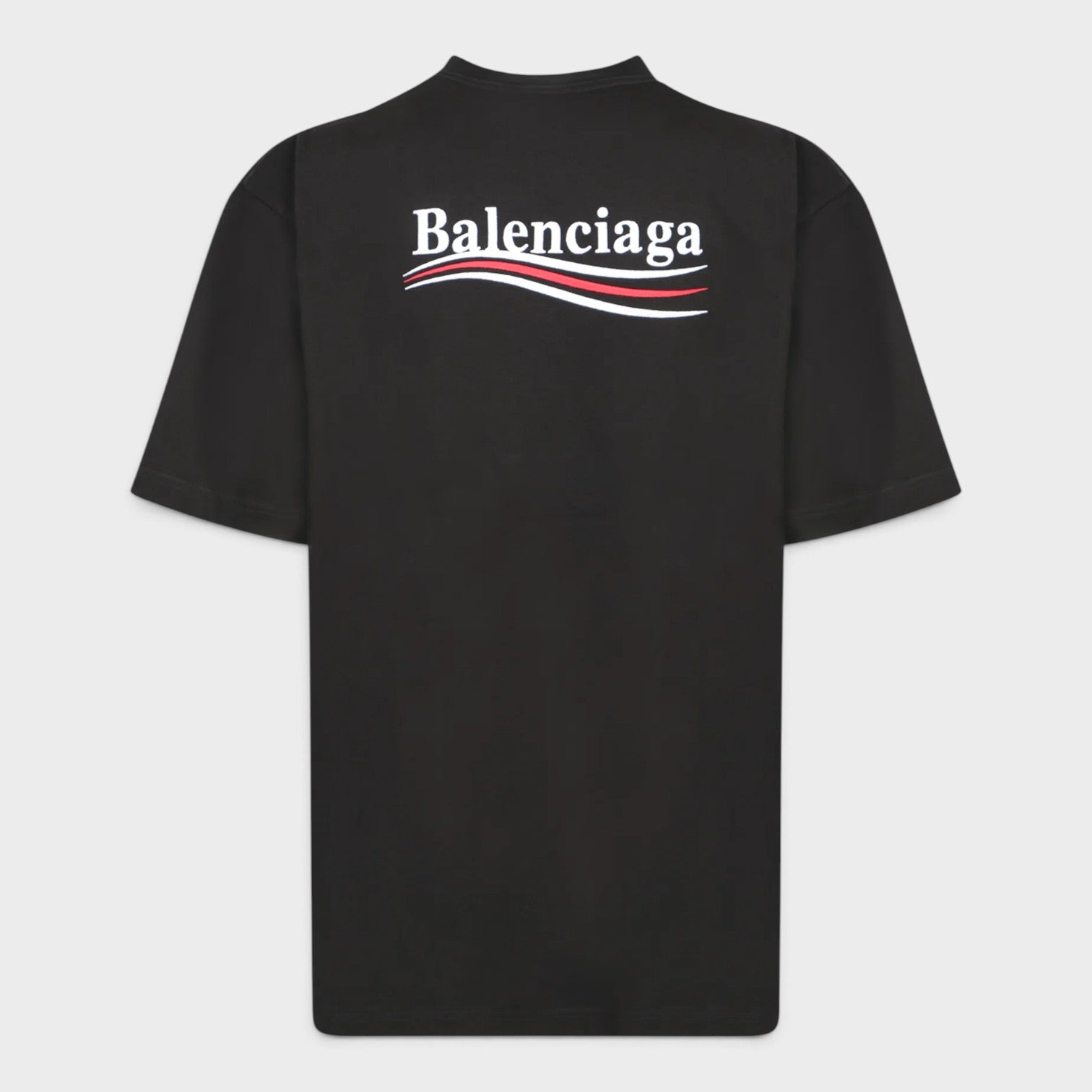 Logo Political Campaign T-Shirt Black