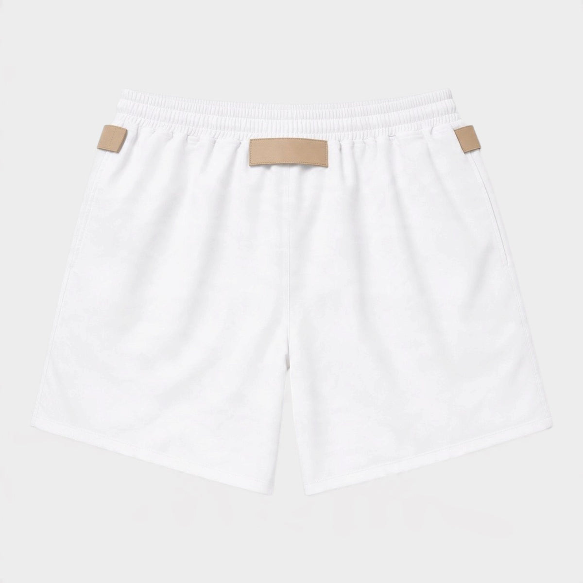 Le Maillot Praia Swim Shorts Beige White