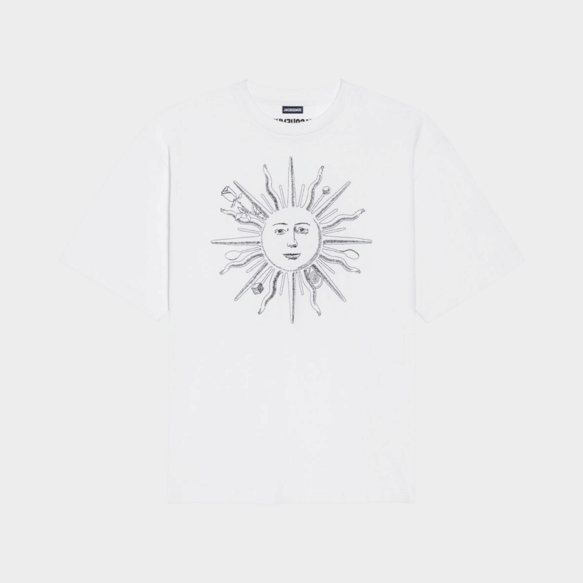 Le T Shirt Soleil Royal Sun White