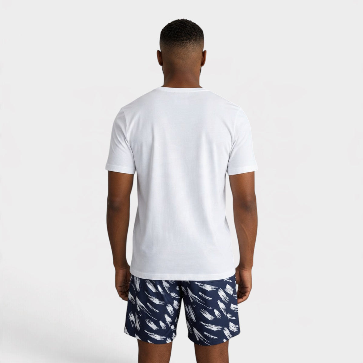 Mending Logo T-Shirt Lily White
