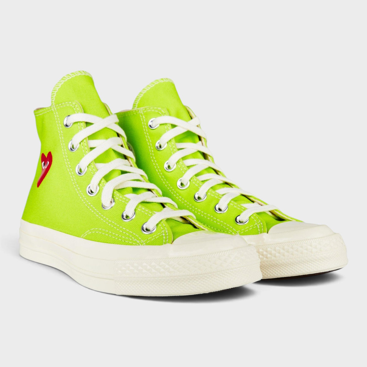 Chuck Taylor All Star 70 Hi Comme des Garcons PLAY Bright Green