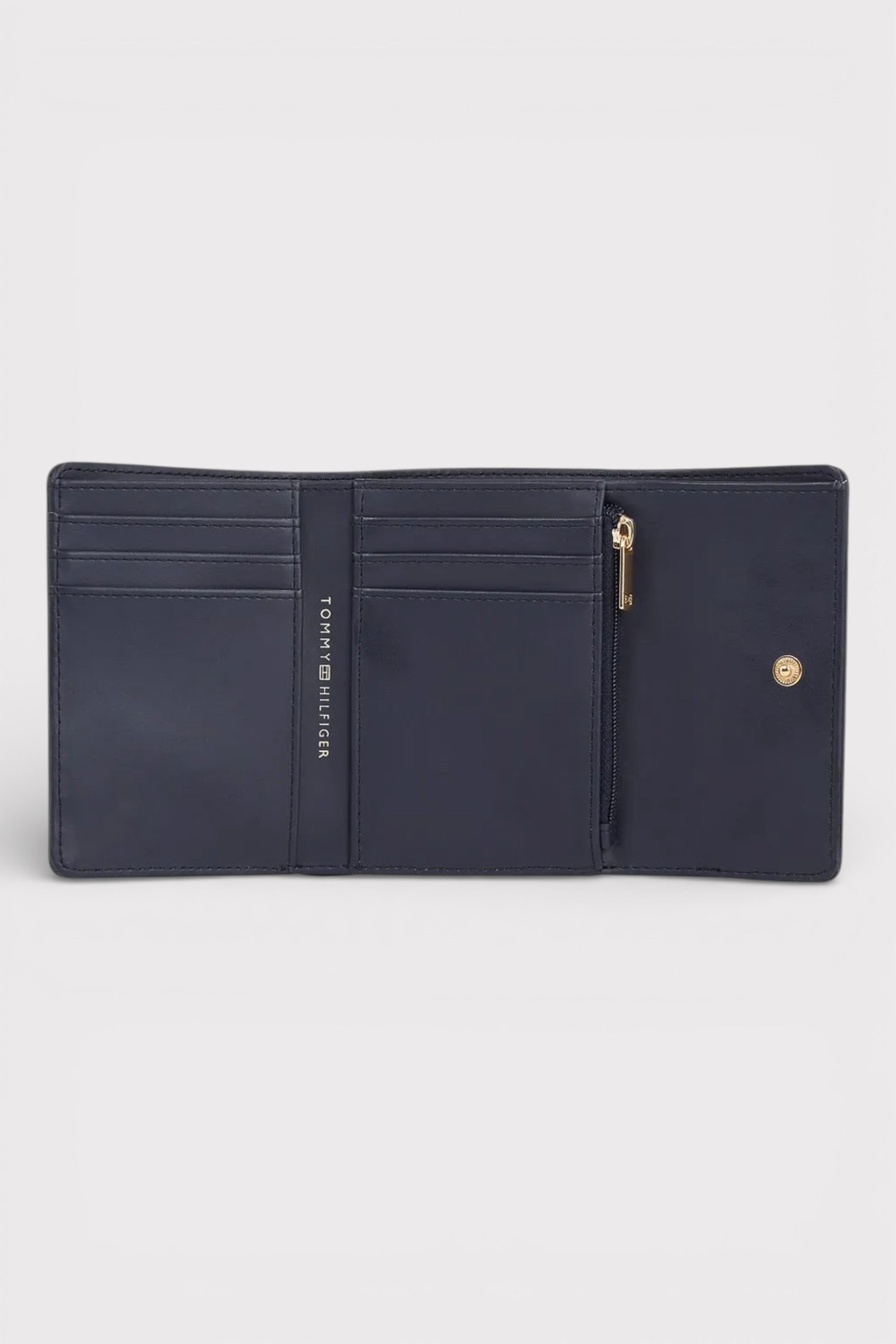 Tommy Hilfiger TH Timeless Flap Wallet Navy