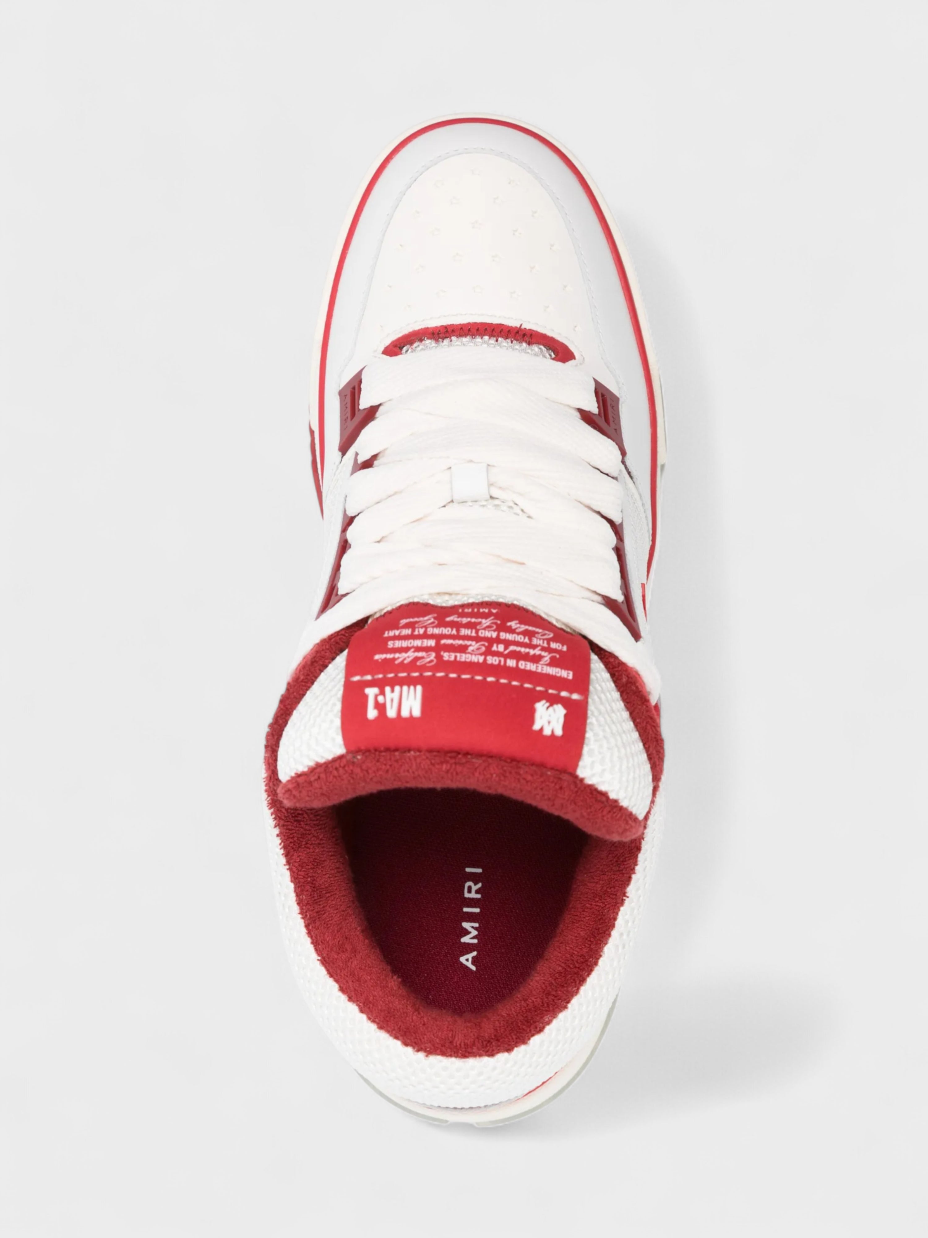Amiri Wmns MA-1 White Red