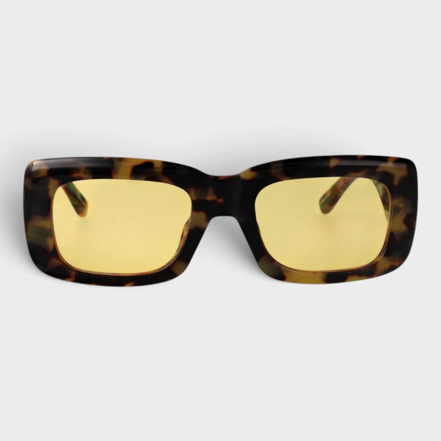 Linda Farrow Marfa Rectangle Frame Sunglasses